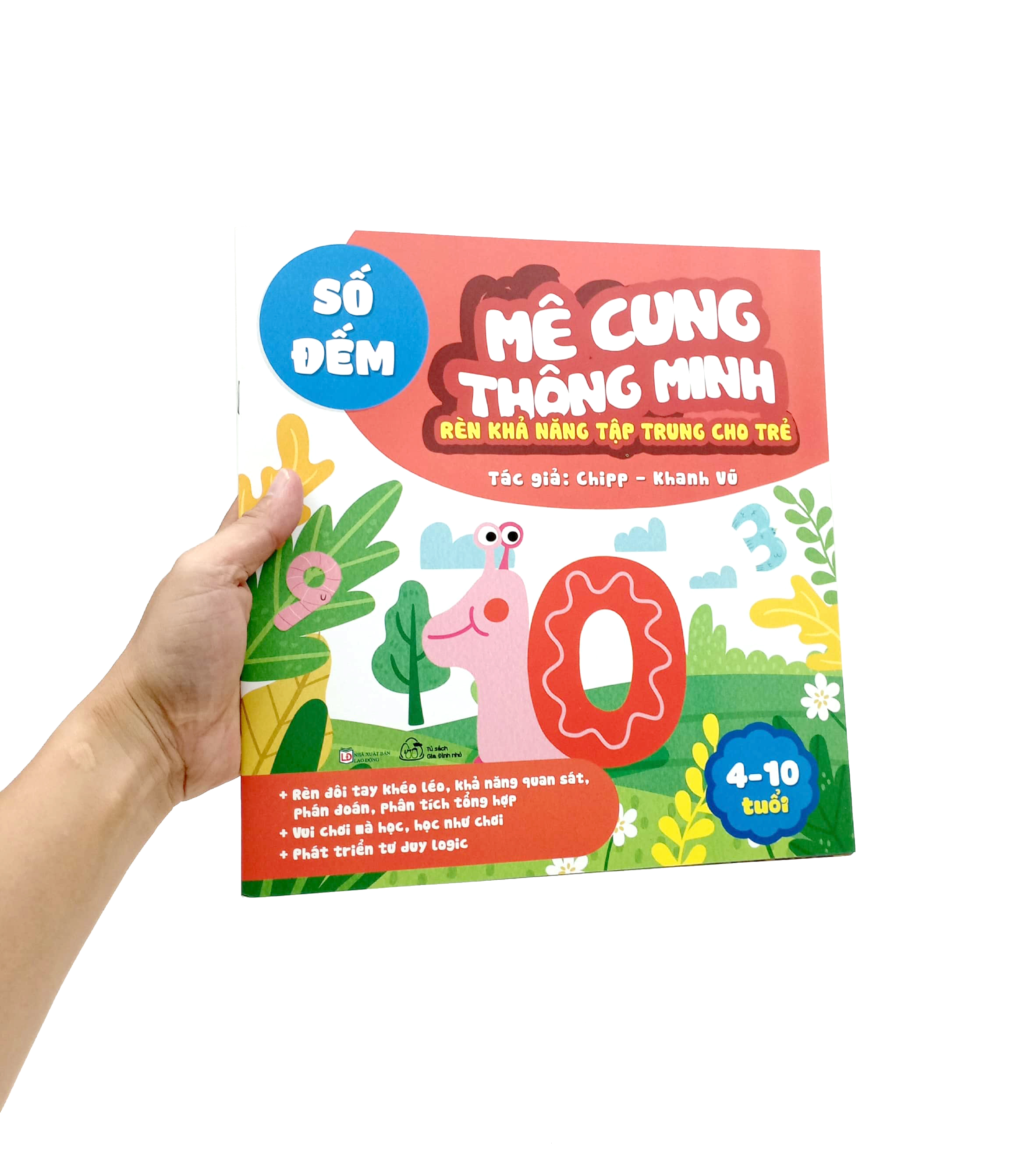 mê cung thông minh - rèn khả năng tập trung cho trẻ - số đếm (từ 4-10 tuổi) - Ảnh 7