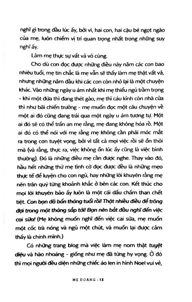 mẹ đoảng - những nốt thăng hài hước và nốt trầm cảm xúc khi làm mẹ - Ảnh 6