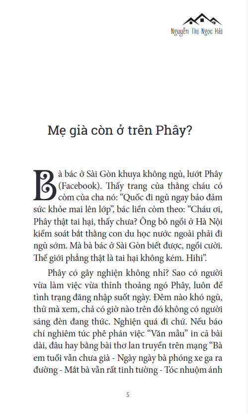 mẹ già còn ở trên phây - chuyện nhà tôi - Ảnh 4