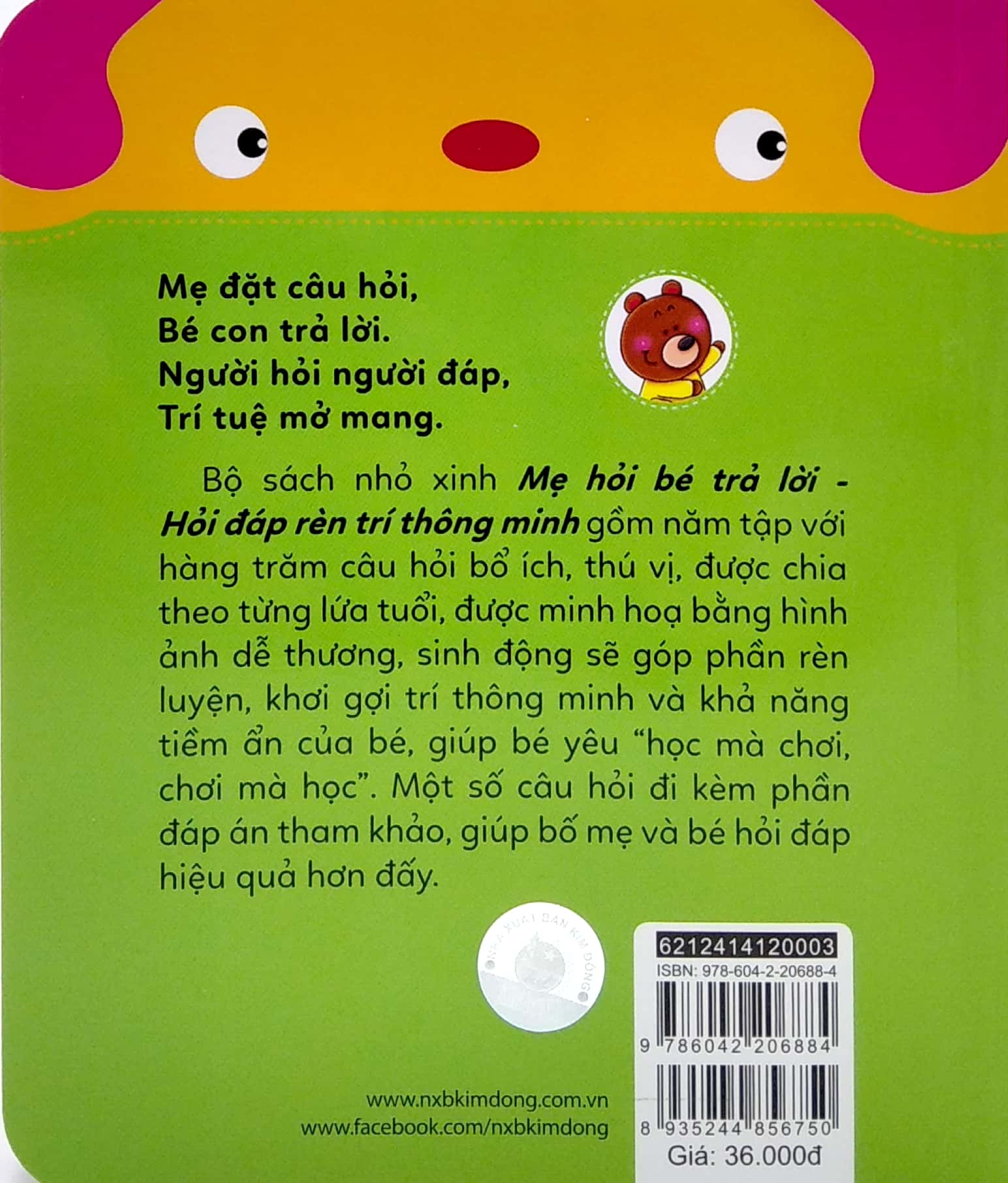 mẹ hỏi bé trả lời - hỏi đáp rèn trí thông minh (3-4 tuổi) (tái bản 2021) - Ảnh 6