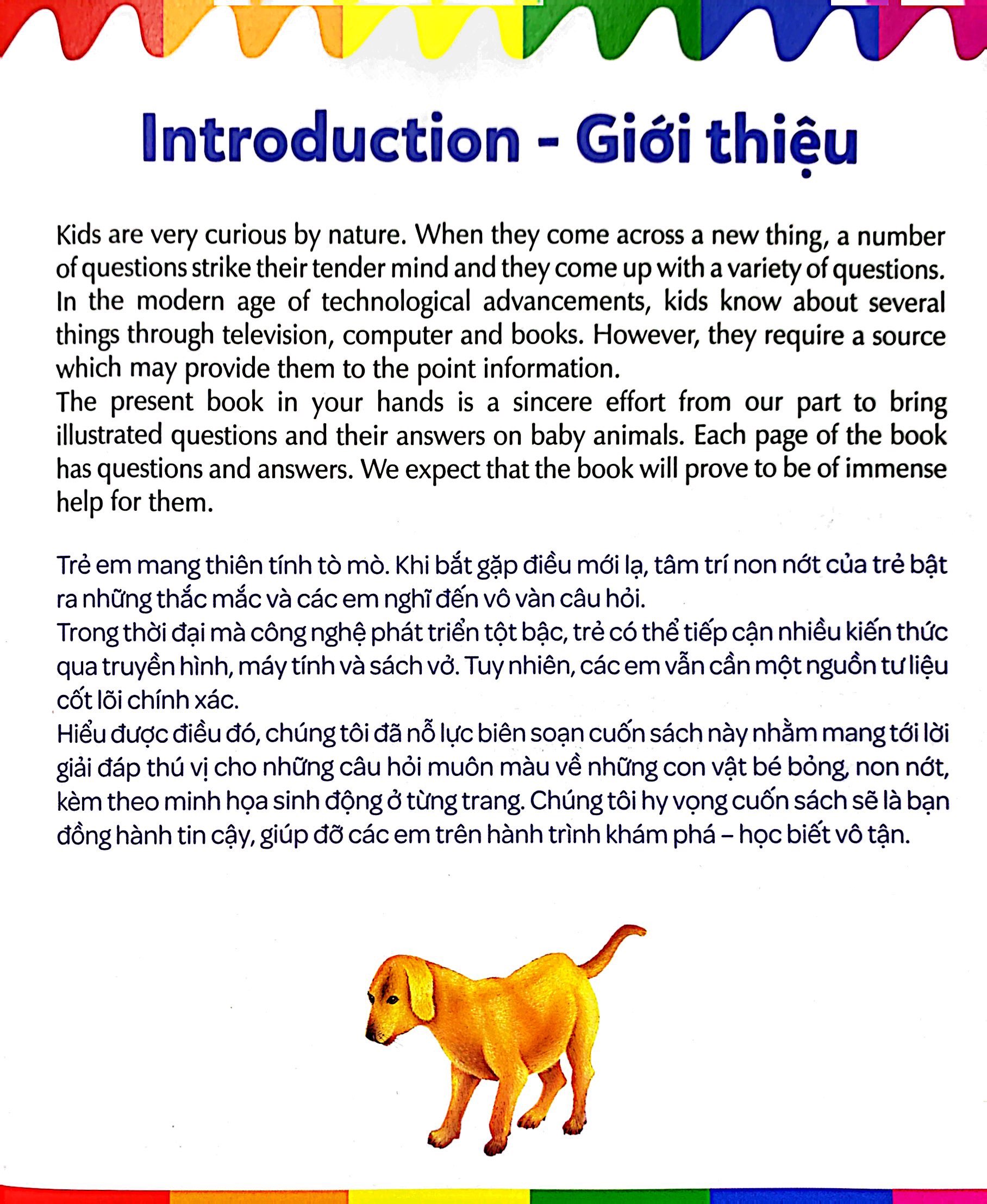 mẹ hỏi bé trả lời - song ngữ anh-việt - baby animals - những con vật bé bỏng (dành cho trẻ từ 2-7 tuổi) - Ảnh 4