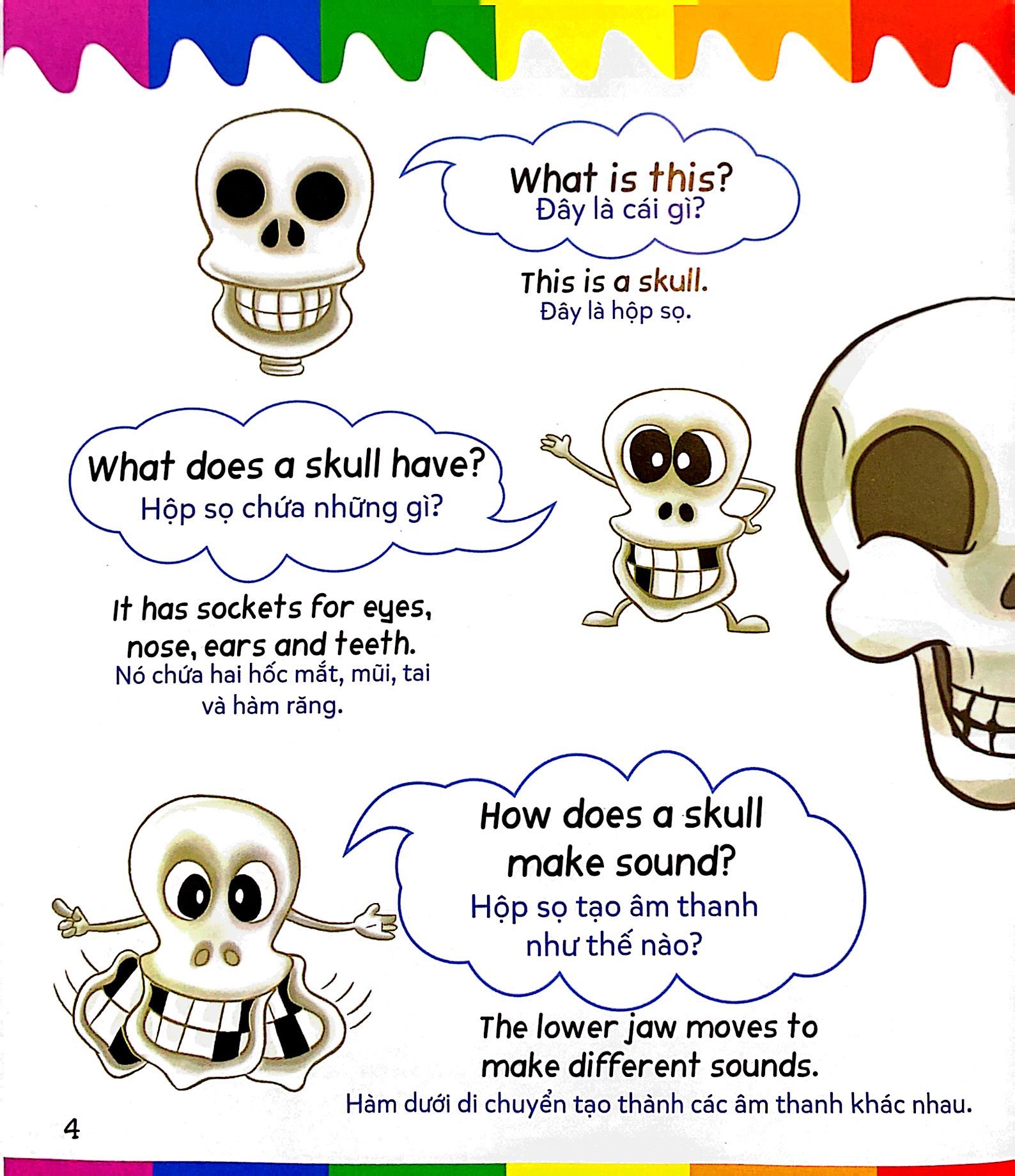 mẹ hỏi bé trả lời - song ngữ anh-việt - body parts - cơ thể người (dành cho trẻ từ 2-7 tuổi) - Ảnh 5