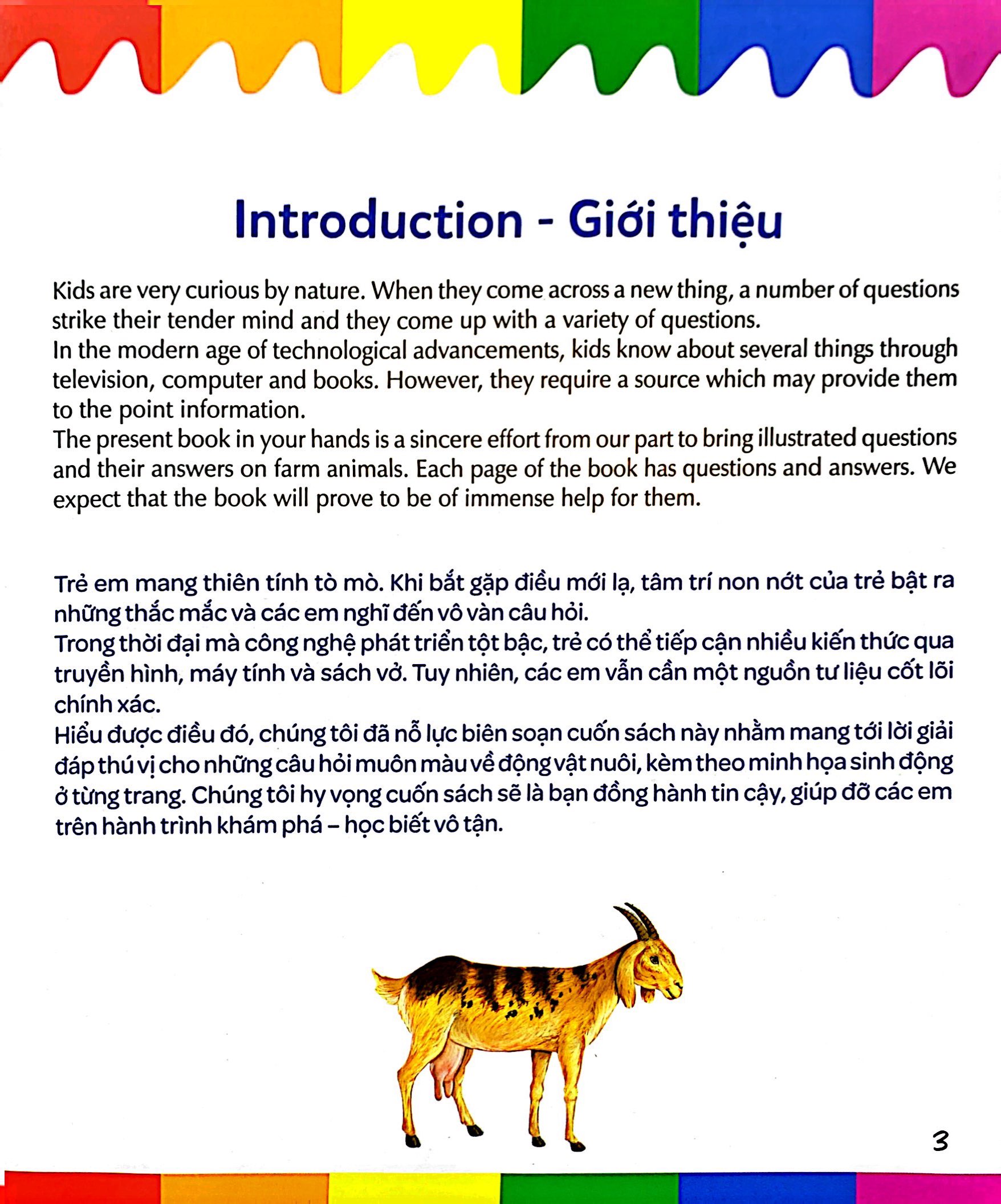 mẹ hỏi bé trả lời - song ngữ anh-việt - farm animals - động vật nuôi (dành cho trẻ từ 2-7 tuổi) - Ảnh 4