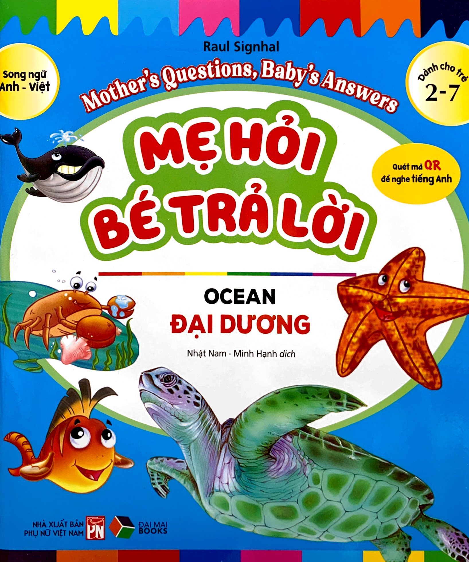 mẹ hỏi bé trả lời - song ngữ anh-việt - ocean - đại dương (dành cho trẻ từ 2-7 tuổi) - Ảnh 2