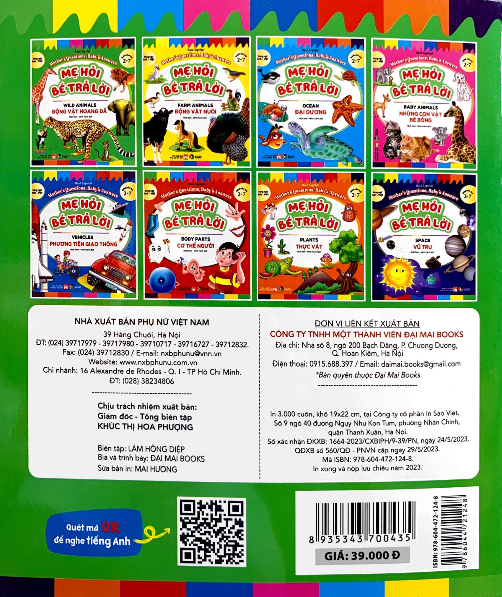 mẹ hỏi bé trả lời - song ngữ anh-việt - wild animals - động vật hoang dã (dành cho trẻ từ 2-7 tuổi) - Ảnh 7