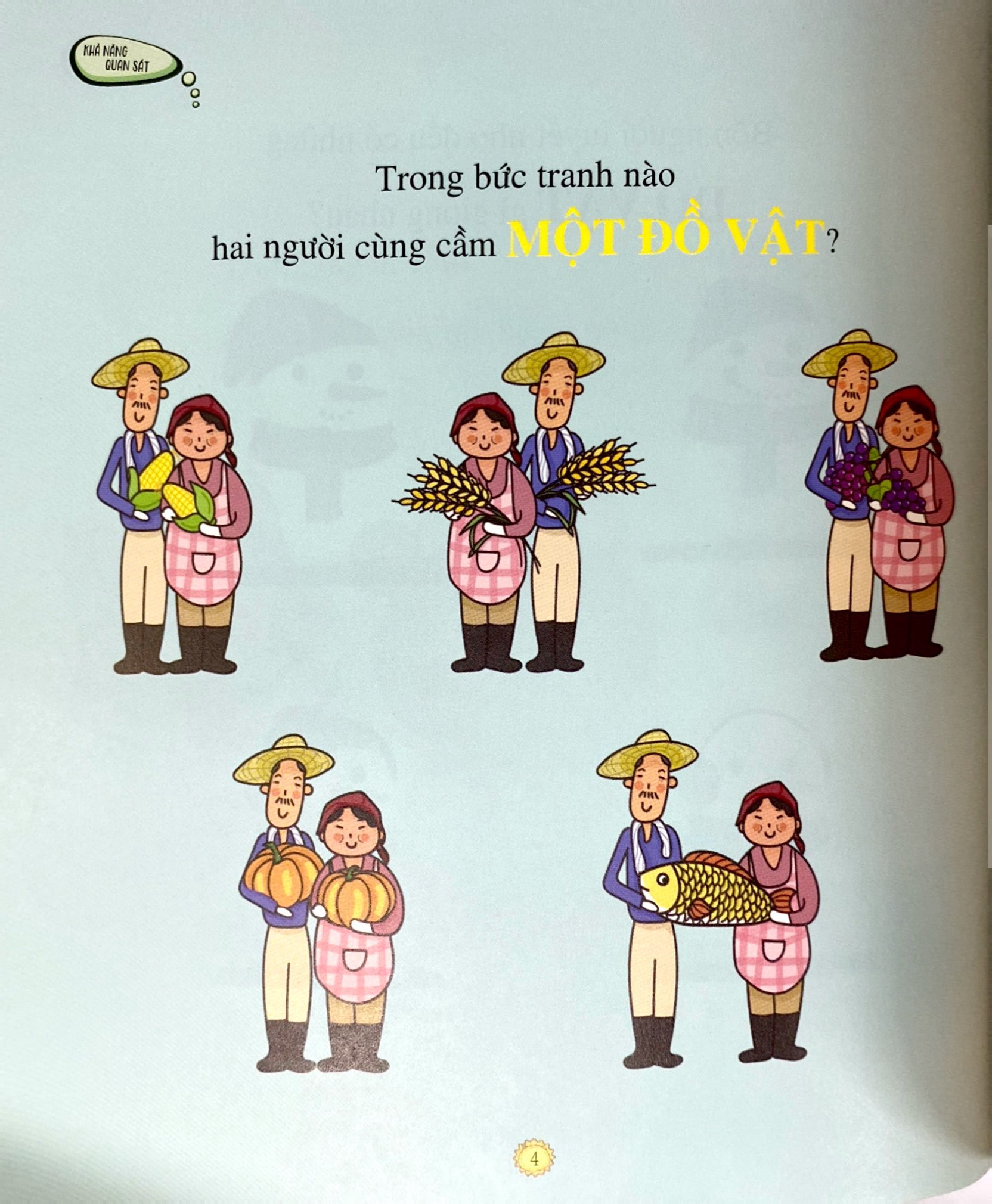 mẹ hỏi con trả lời - khả năng quan sát - Ảnh 6