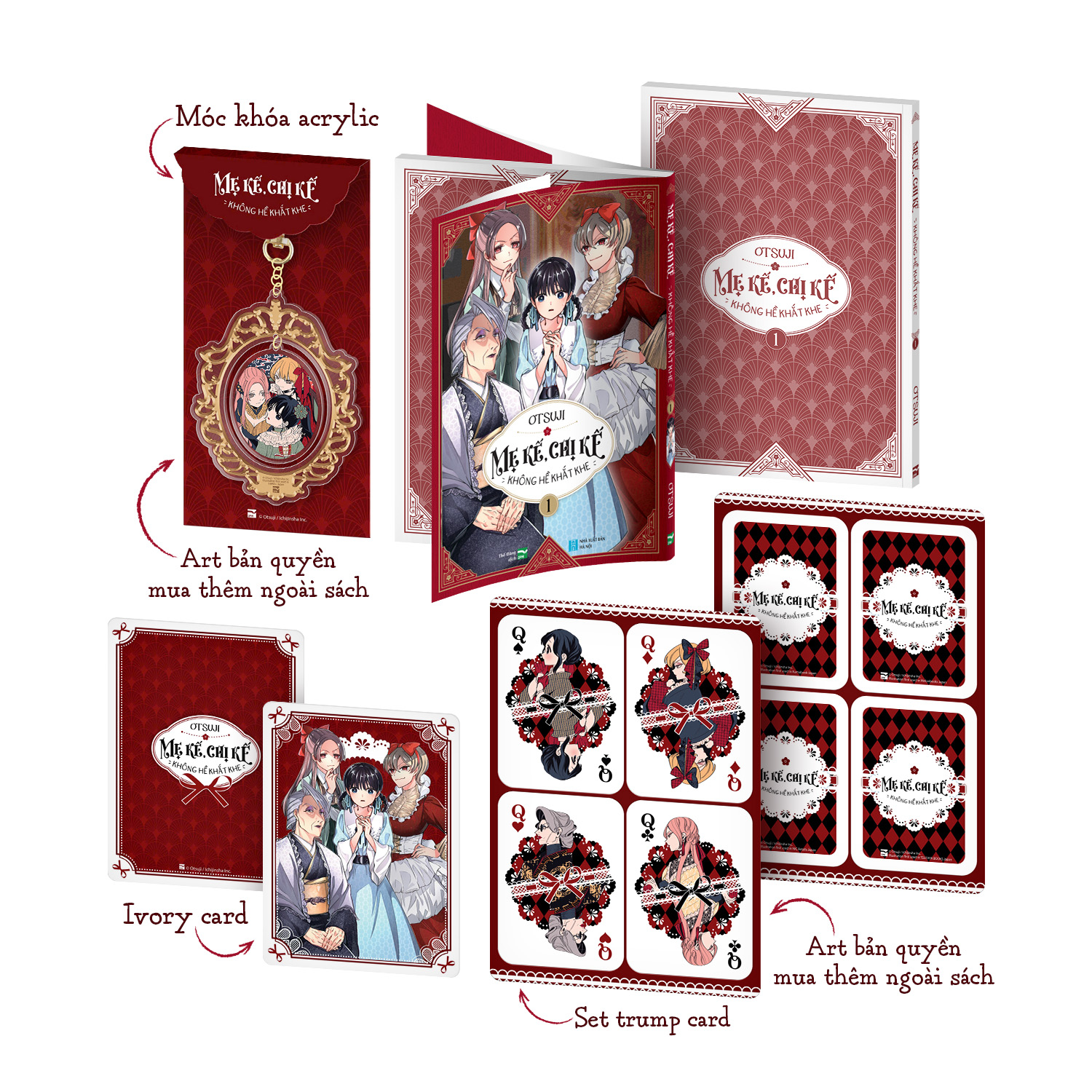 Mẹ Kế, Chị Kế Không Hề Khắt Khe - Tập 1 - Bản Sưu Tầm - Tặng Kèm Ivory Card + Set Trump Card + Móc Khóa Acrylic - Ảnh 2