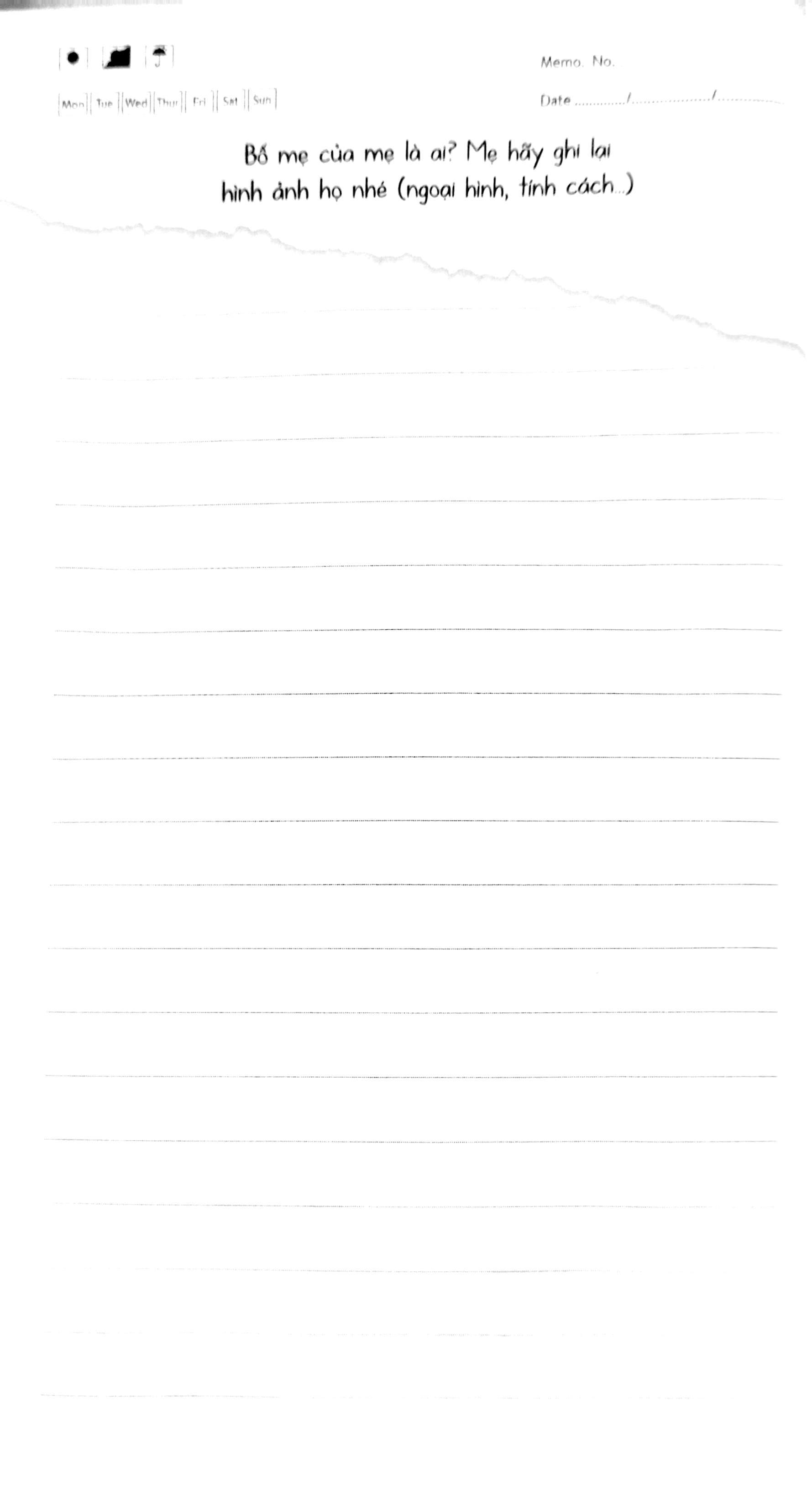 mẹ kể chuyện đời mẹ - hướng dẫn viết nhật ký cho mẹ - Ảnh 5