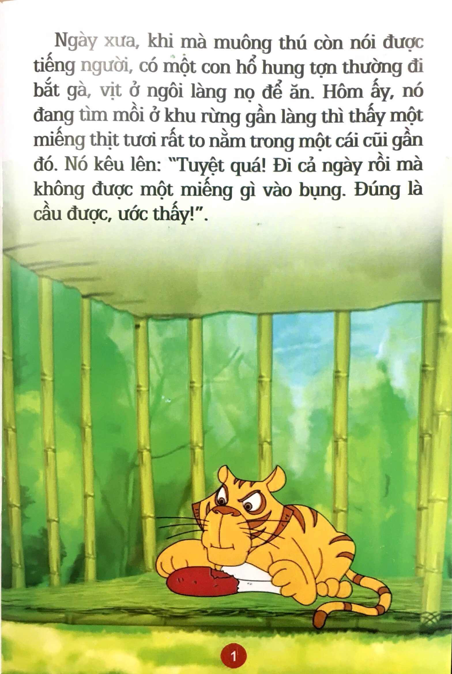 mẹ kể con nghe - bác tiều phu và con hổ - Ảnh 3