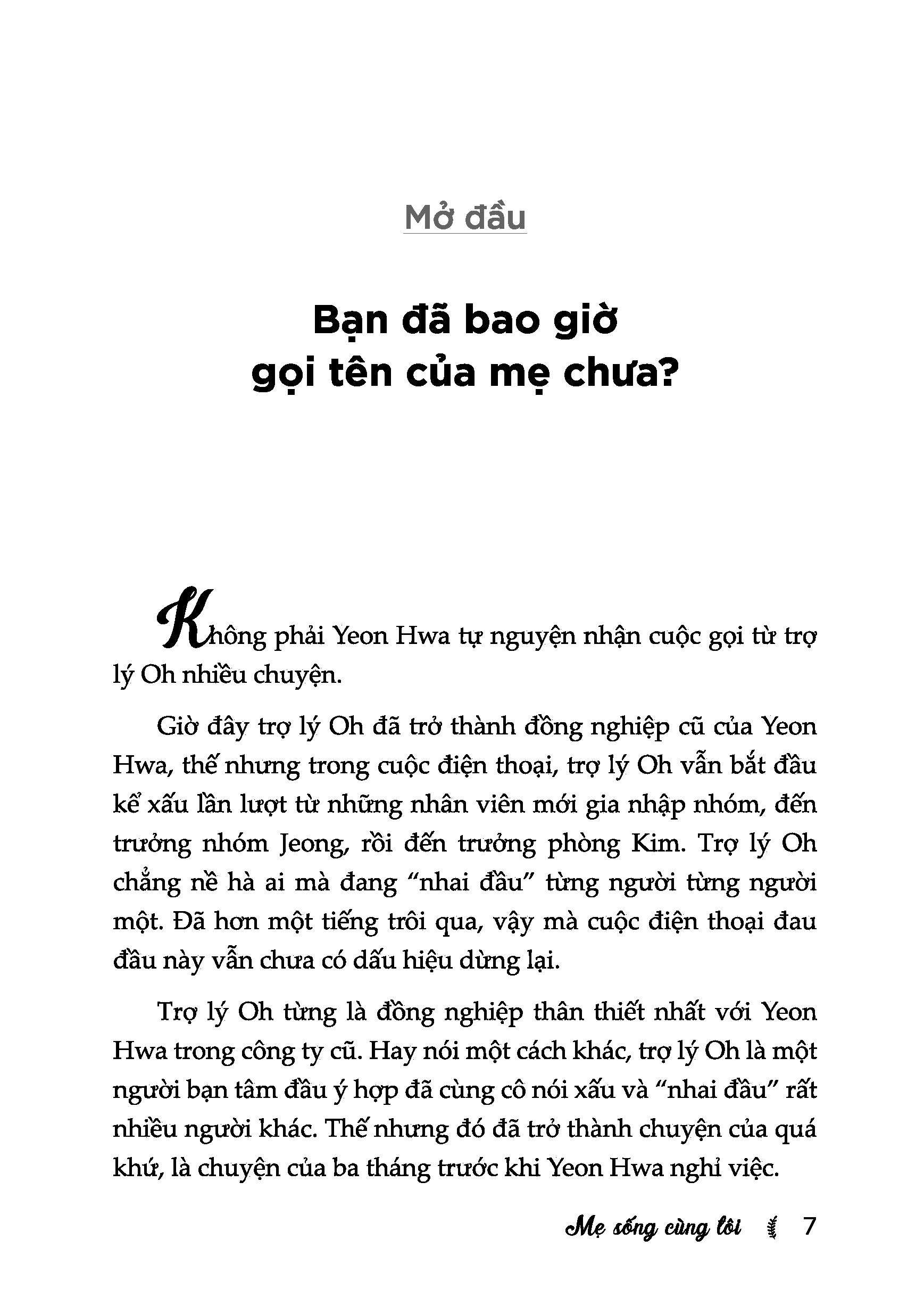 mẹ sống cùng tôi - Ảnh 8