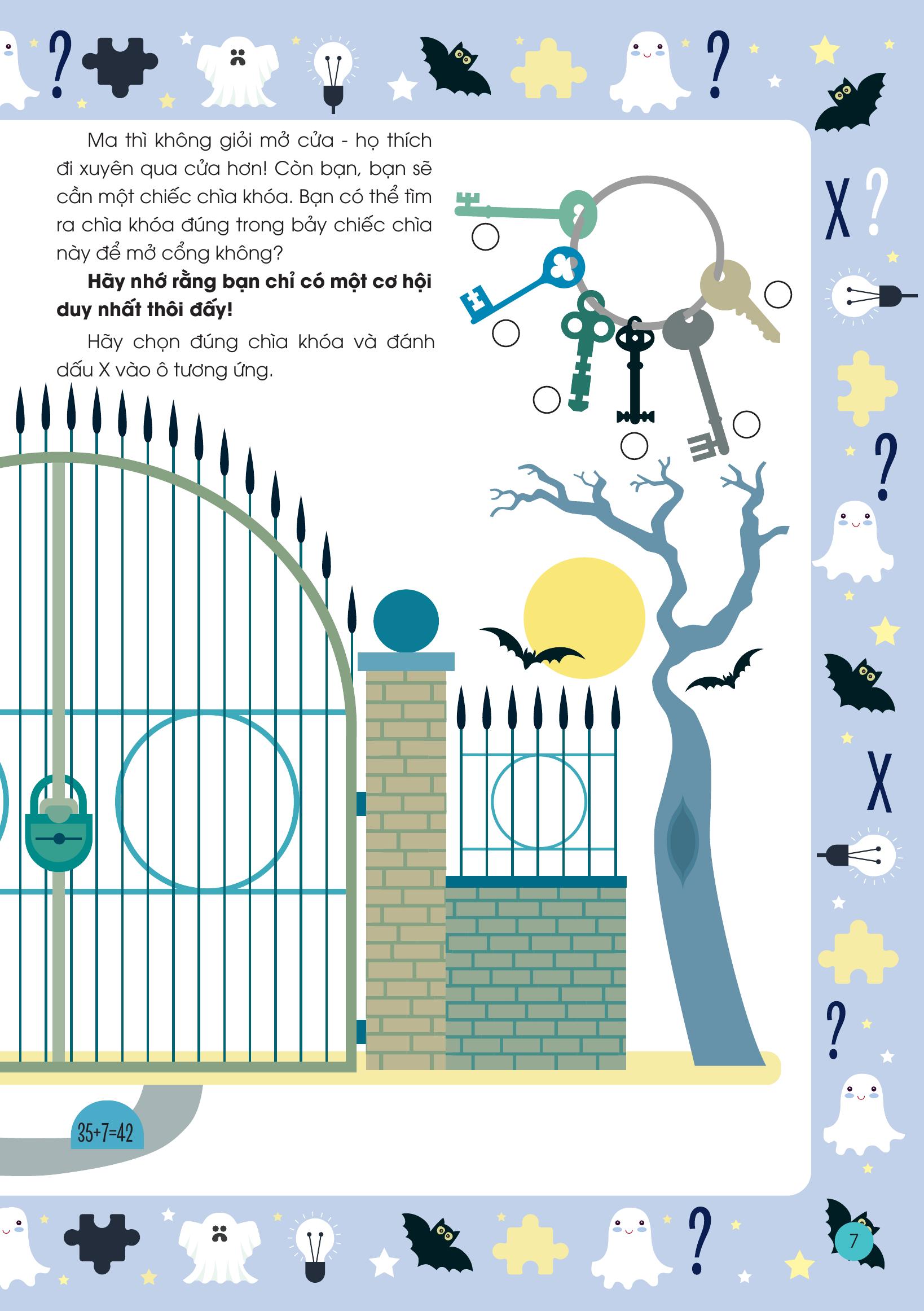 Mê Toán Học - Câu Đố Logic Và Trò Chơi Tư Duy - Ảnh 6