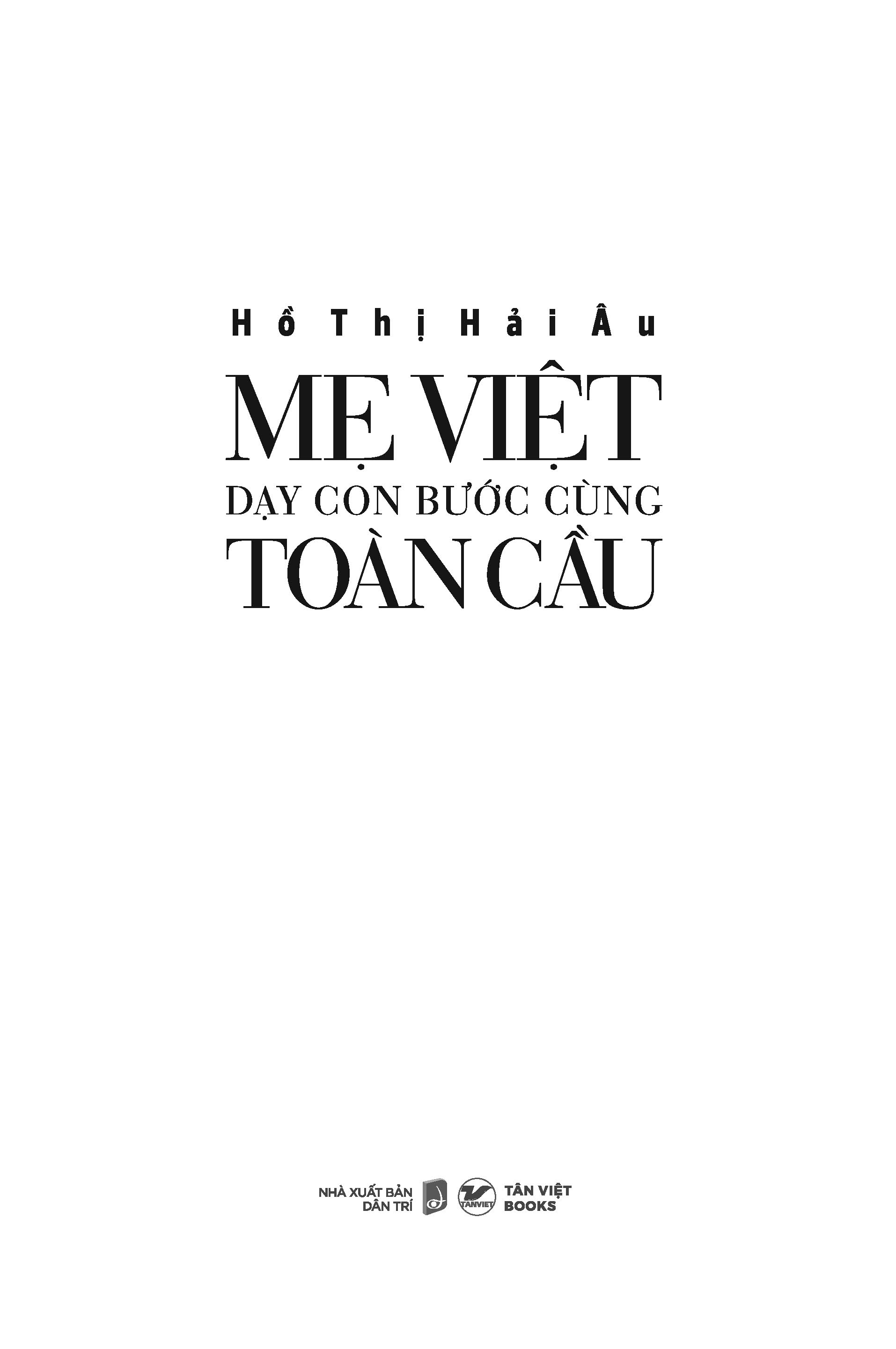 mẹ việt dạy con bước cùng toàn cầu - bìa cứng - Ảnh 4