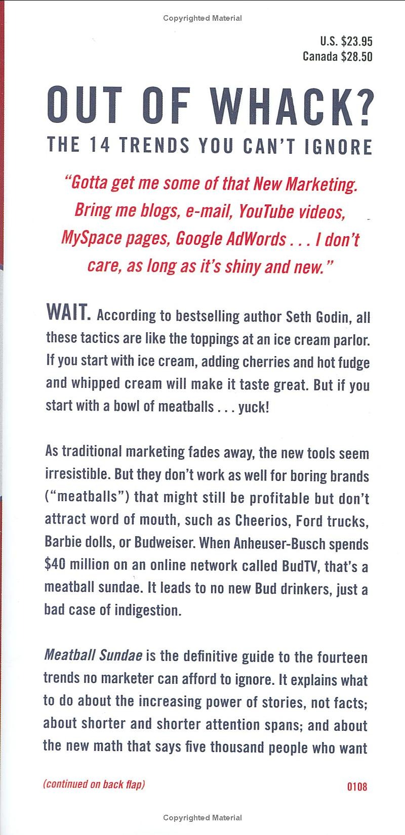 meatball sundae - how new marketing is transforming the business world (and how to thrive in it) - Ảnh 3