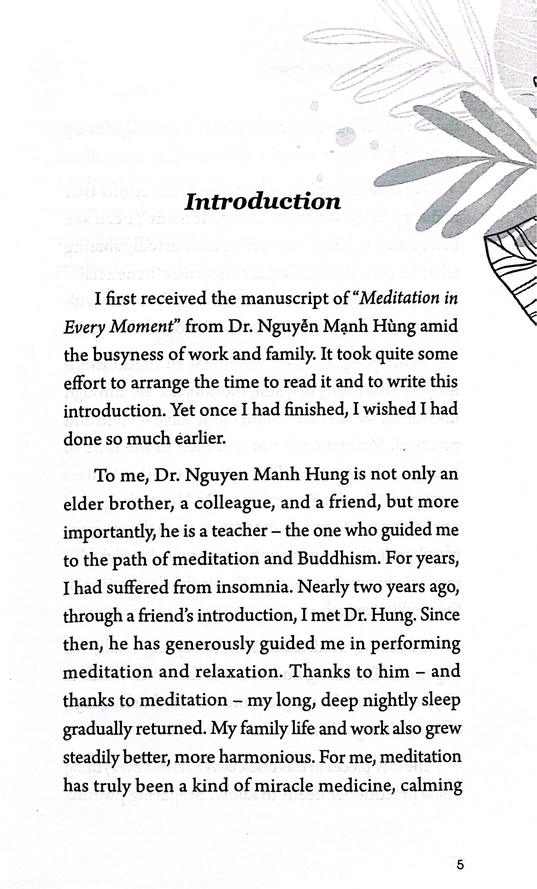 Meditation In Every Moment - Thiền Trong Từng Phút Giây - Ảnh 4