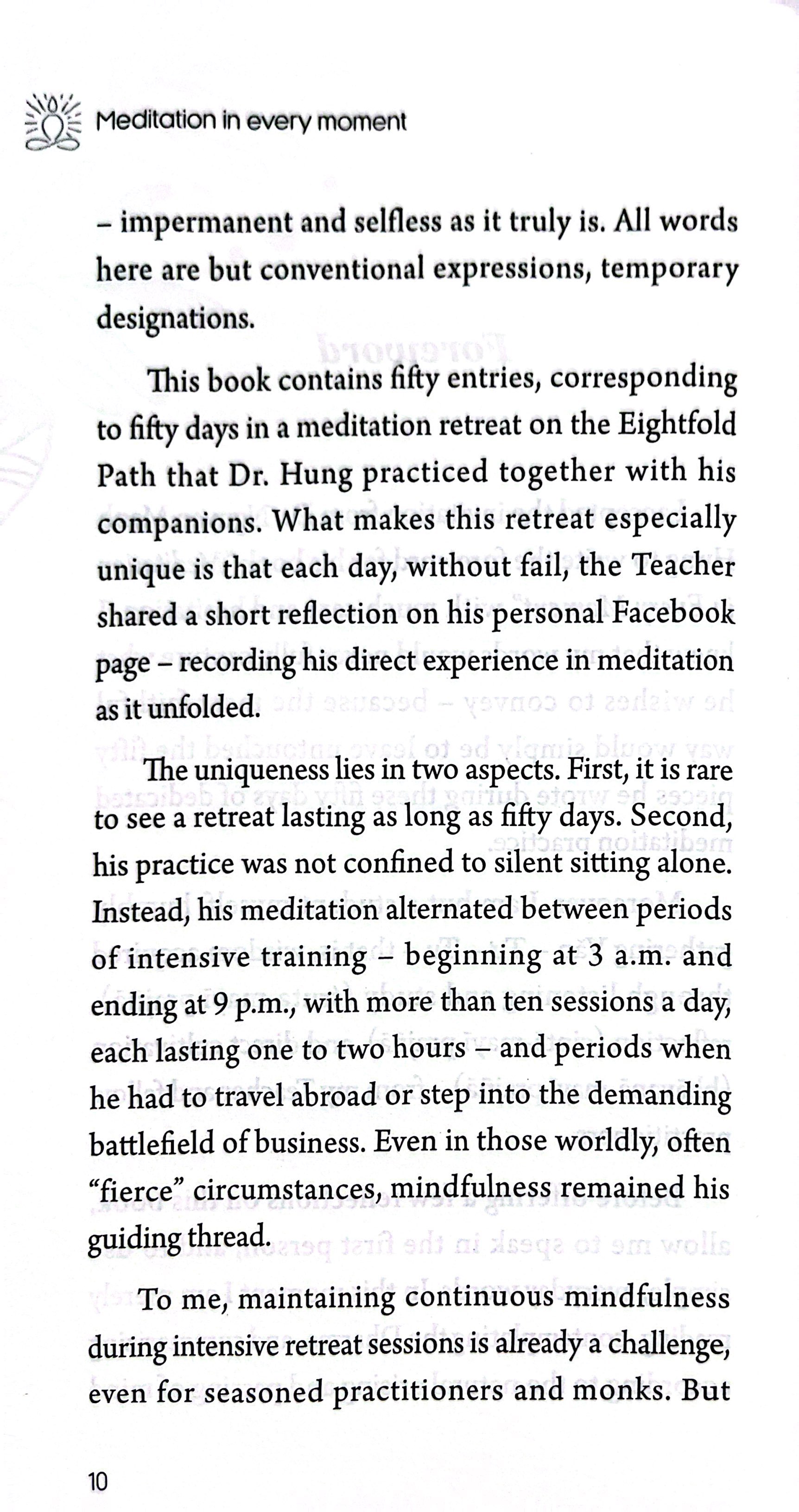 Meditation In Every Moment - Thiền Trong Từng Phút Giây - Ảnh 8