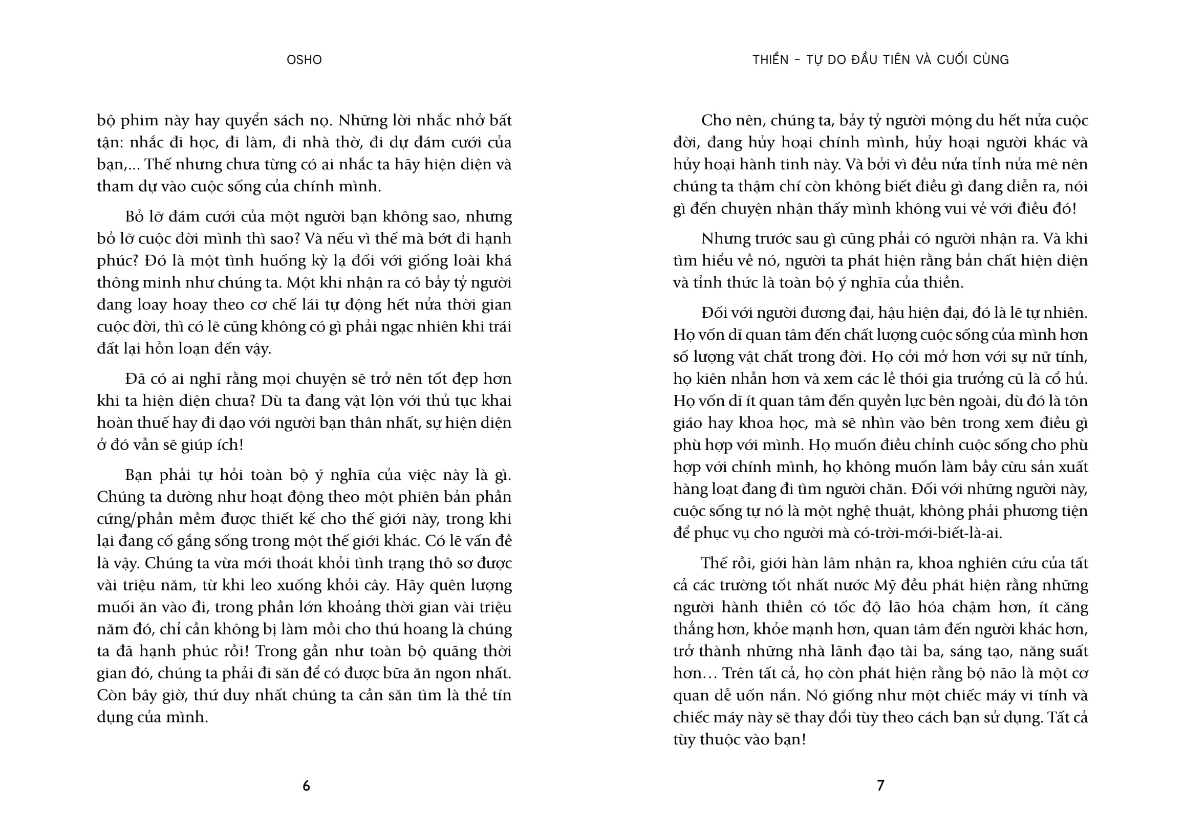 Meditation - The First And Last Freedom - Thiền - Tự Do Đầu Tiên Và Cuối Cùng - Ảnh 5