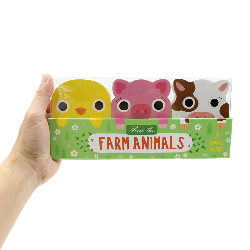 meet the farm animals - mini board book set (3 books inside) - Ảnh 10