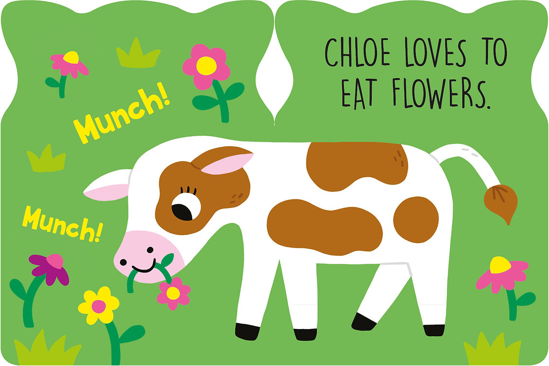 meet the farm animals - mini board book set (3 books inside) - Ảnh 4