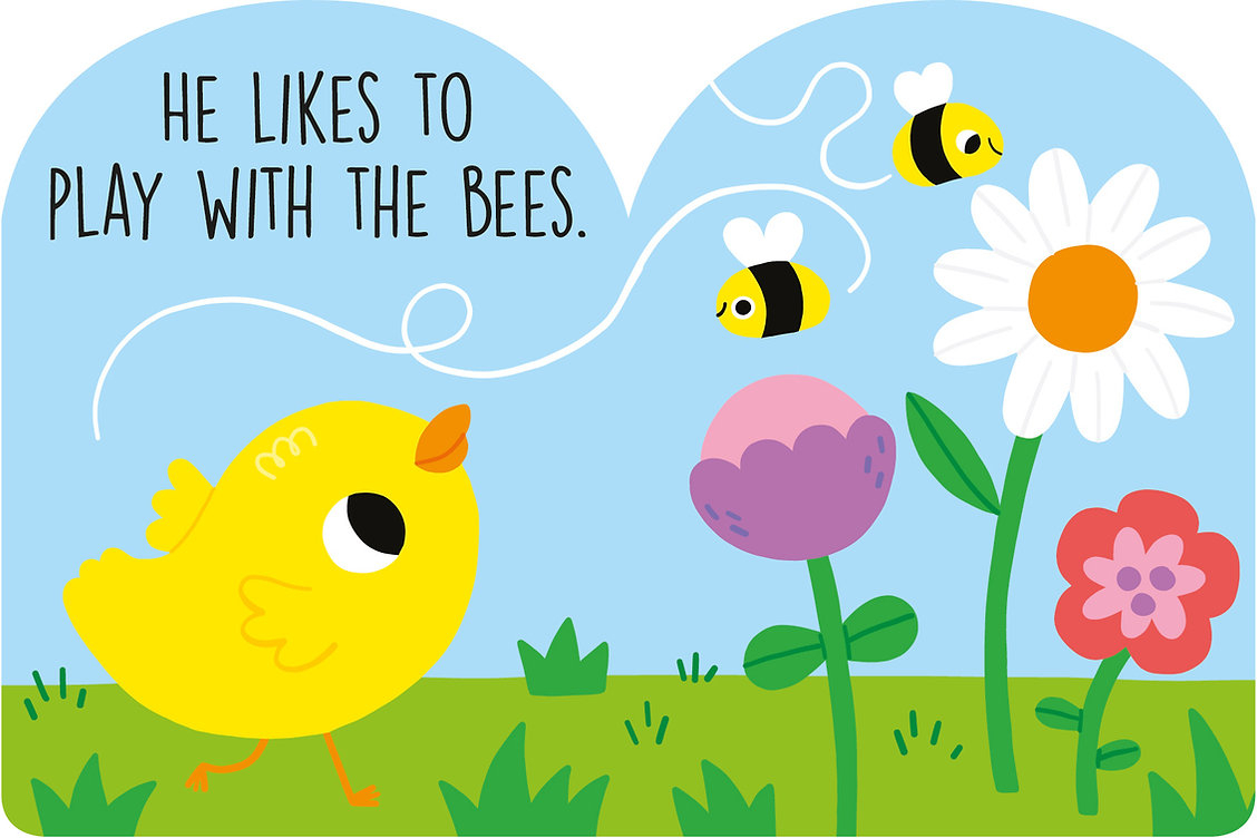 meet the farm animals - mini board book set (3 books inside) - Ảnh 6