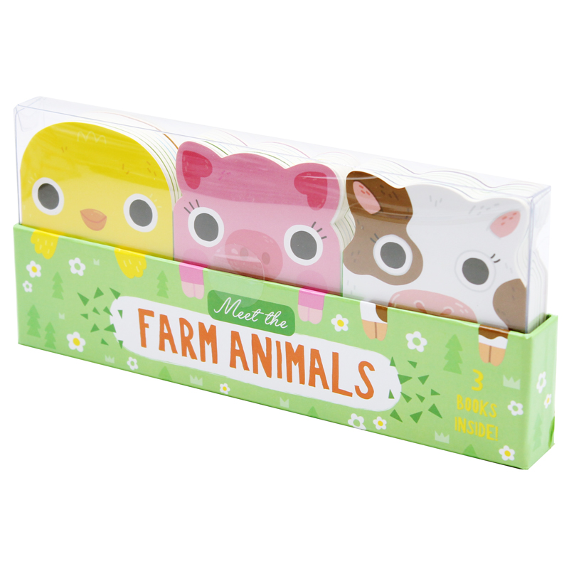 meet the farm animals - mini board book set (3 books inside) - Ảnh 8