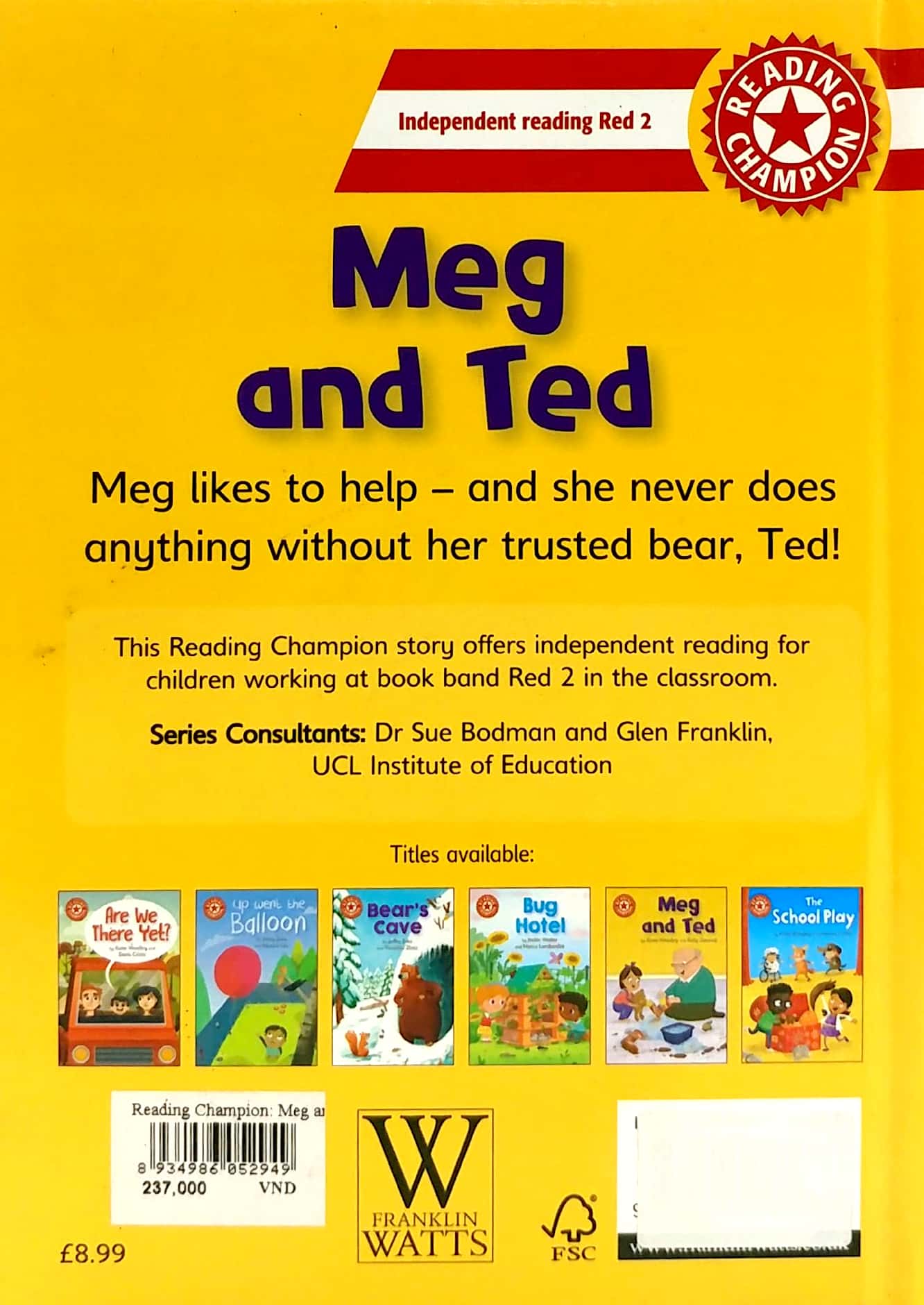 meg and ted: independent reading red 2 (reading champion) - Ảnh 6