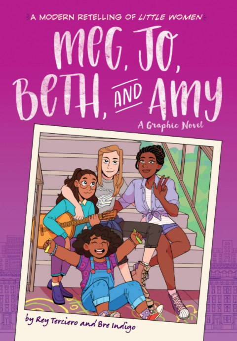 meg, jo, beth, and amy: a graphic novel - Ảnh 2