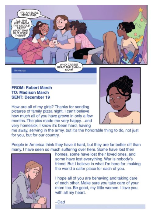 meg, jo, beth, and amy: a graphic novel - Ảnh 6