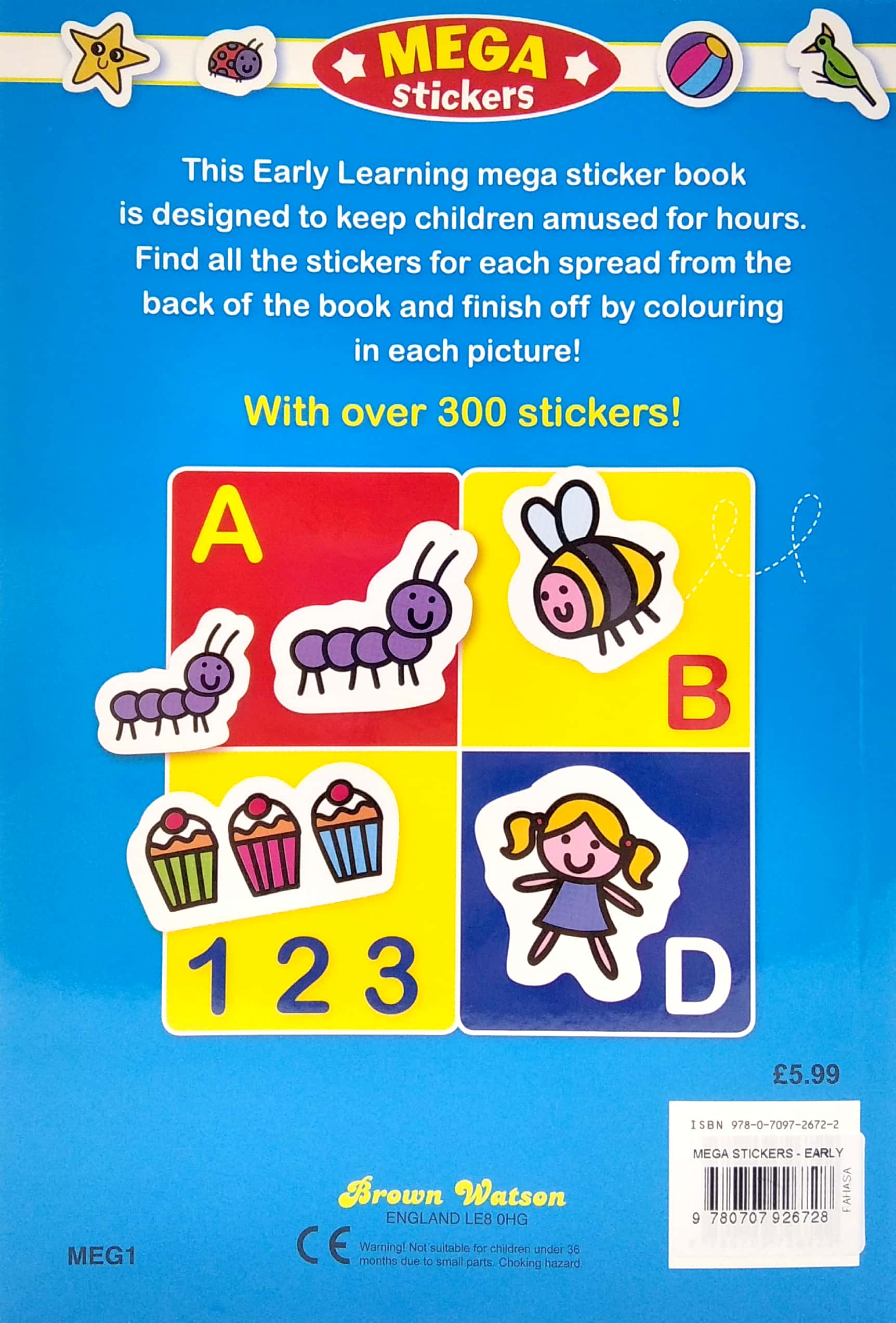 mega stickers: early learning - Ảnh 6