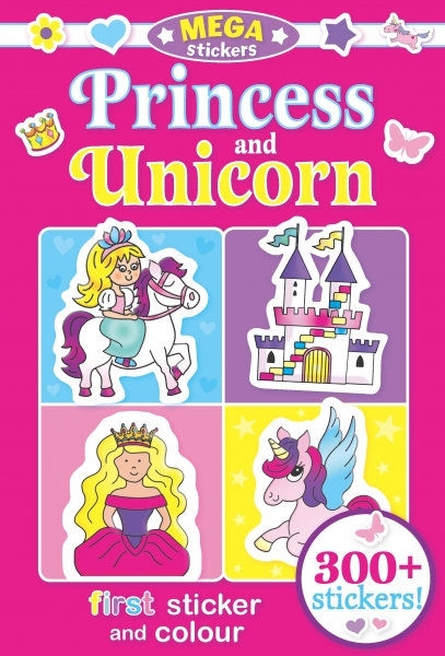 mega stickers: princess and unicorn - Ảnh 2