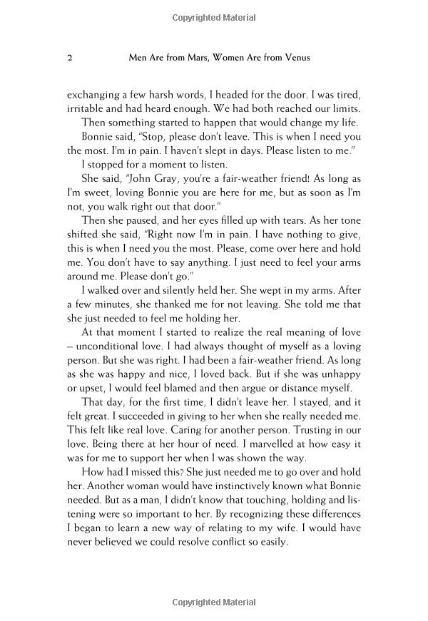 men are from mars, women are from venus : the classic guide to understanding the opposite sex - Ảnh 7