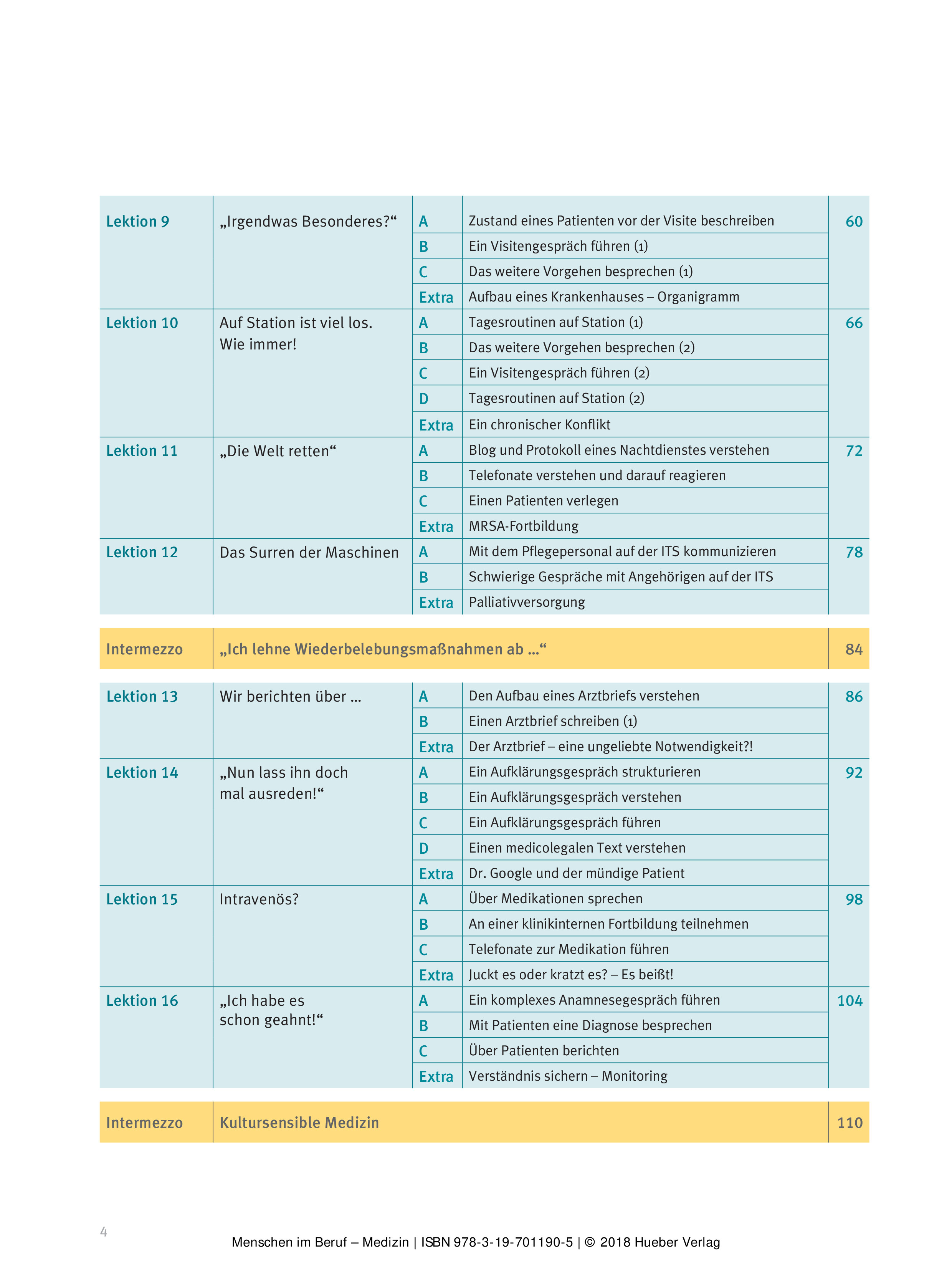 menschen im beruf - medizin: deutsch als fremdsprache / kursbuch mit mp3-cd - Ảnh 3