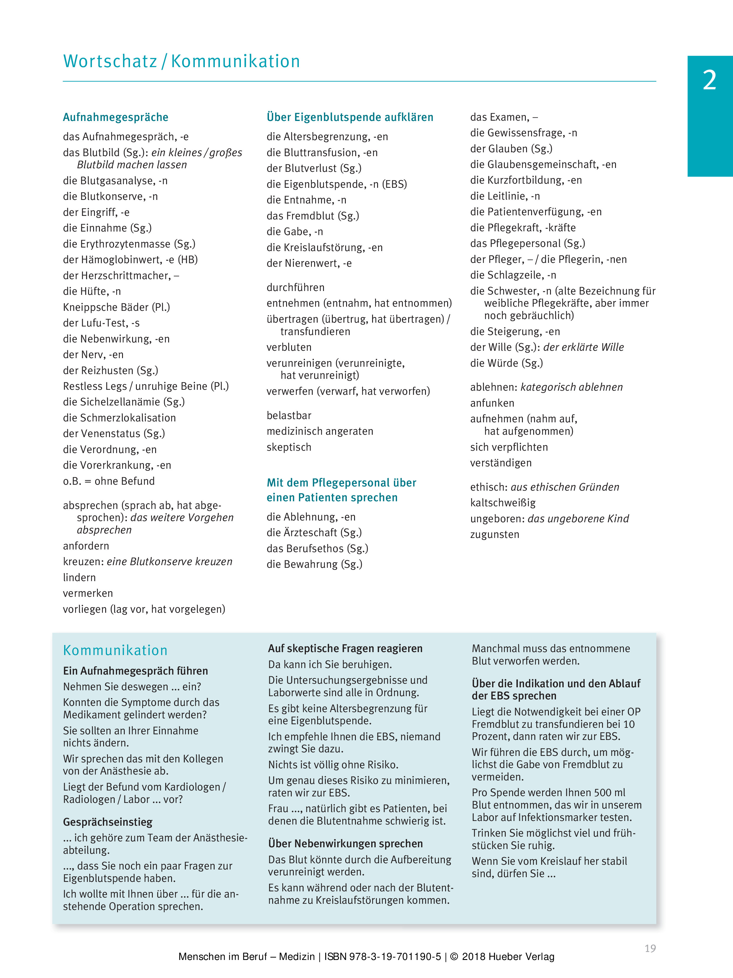 menschen im beruf - medizin: deutsch als fremdsprache / kursbuch mit mp3-cd - Ảnh 9