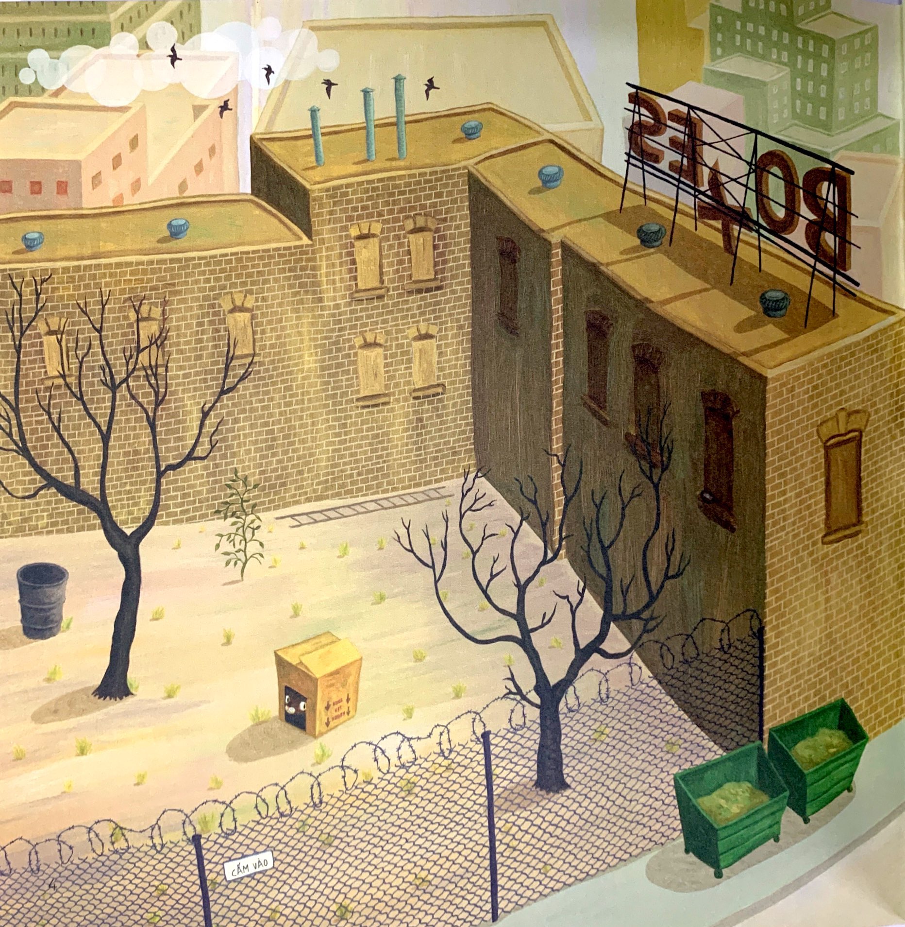 mèo lang thang và bồ câu nhí - Ảnh 3