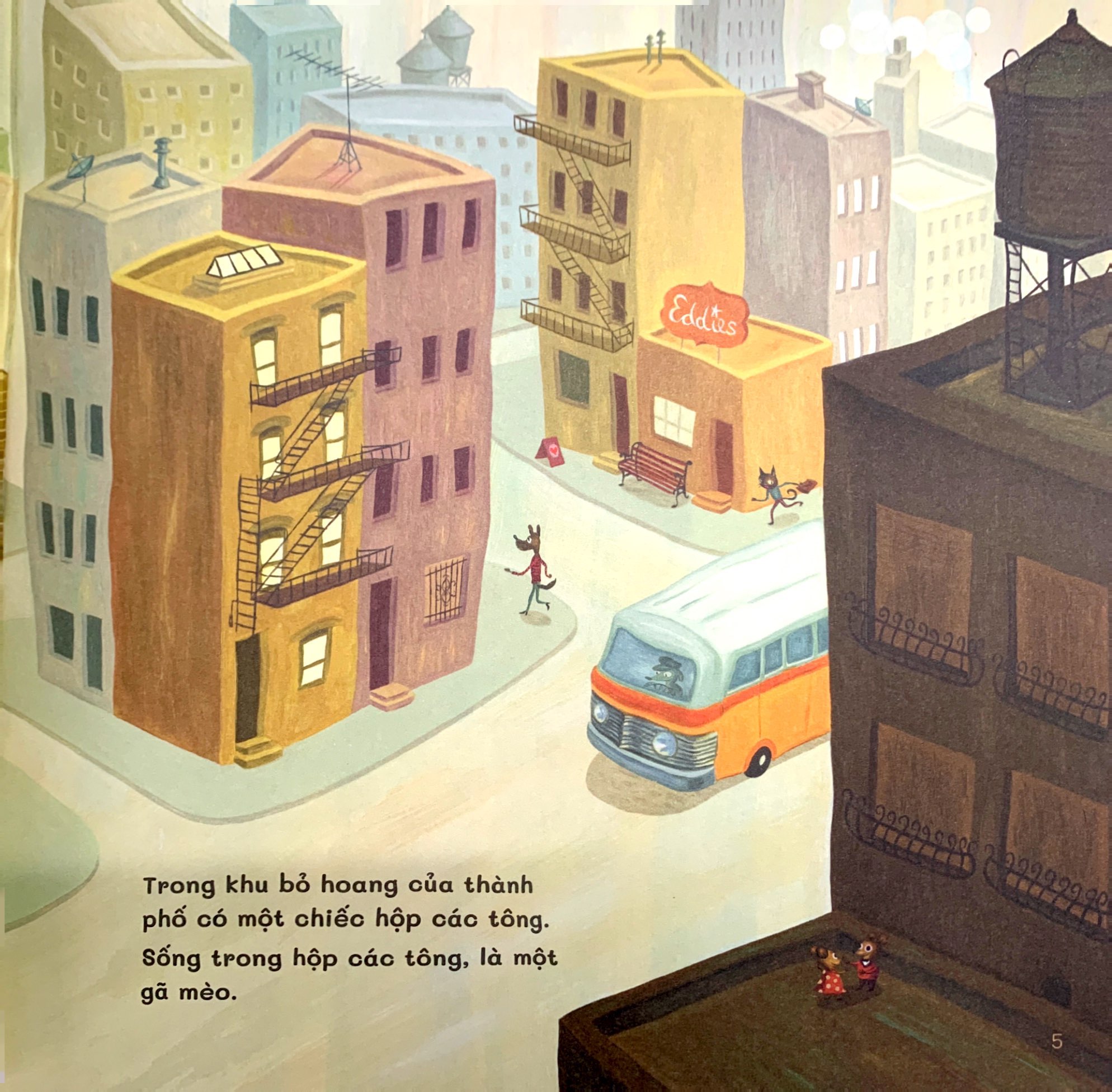 mèo lang thang và bồ câu nhí - Ảnh 4