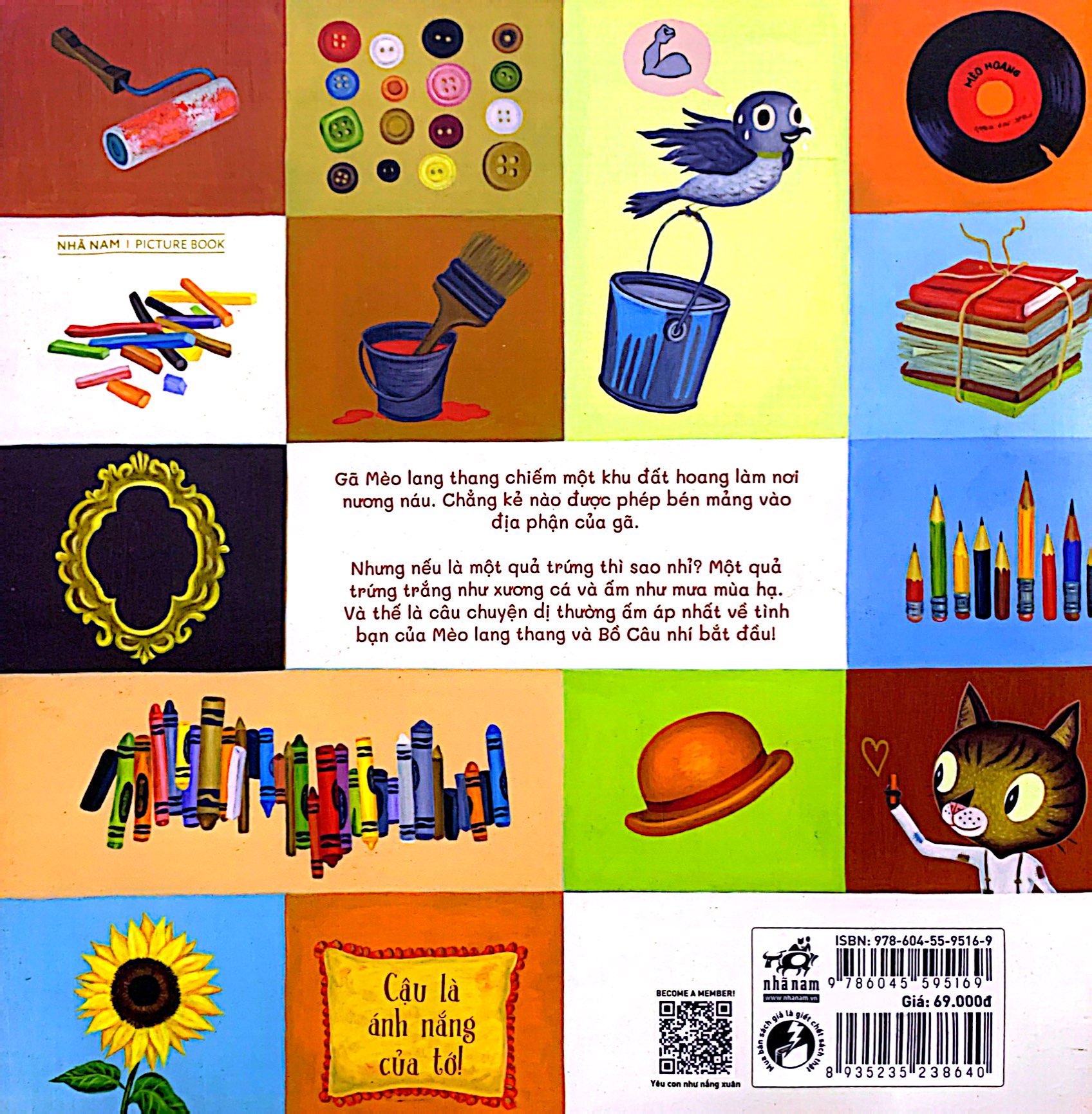 mèo lang thang và bồ câu nhí - Ảnh 6