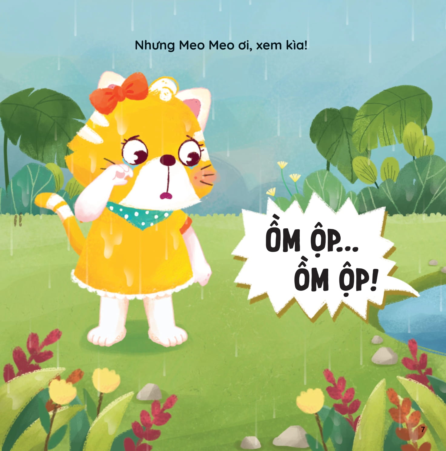 meo meo bé mèo tốt bụng - mưa rồi - Ảnh 8