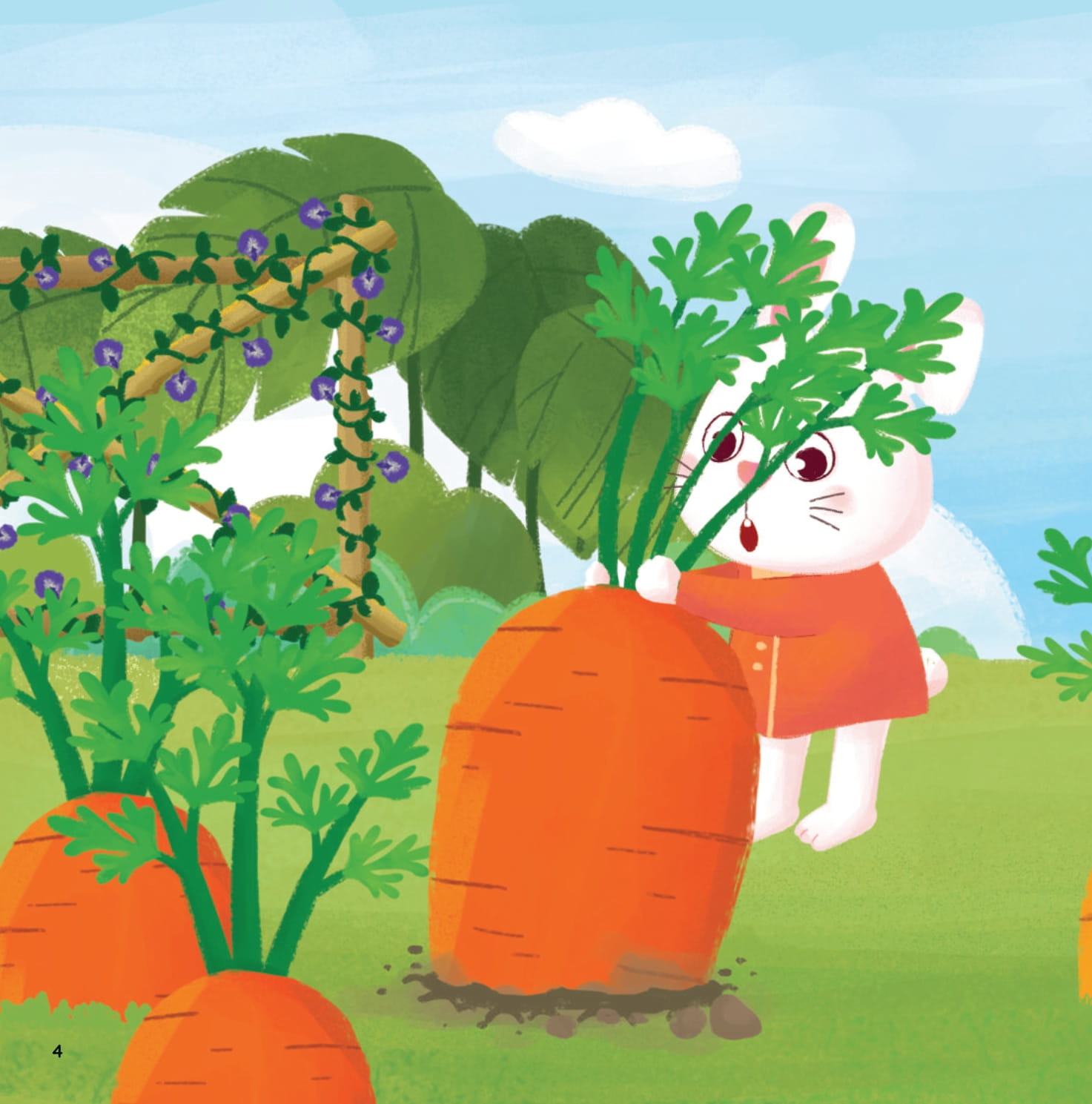 meo meo bé mèo tốt bụng - nhổ cà rốt - Ảnh 5