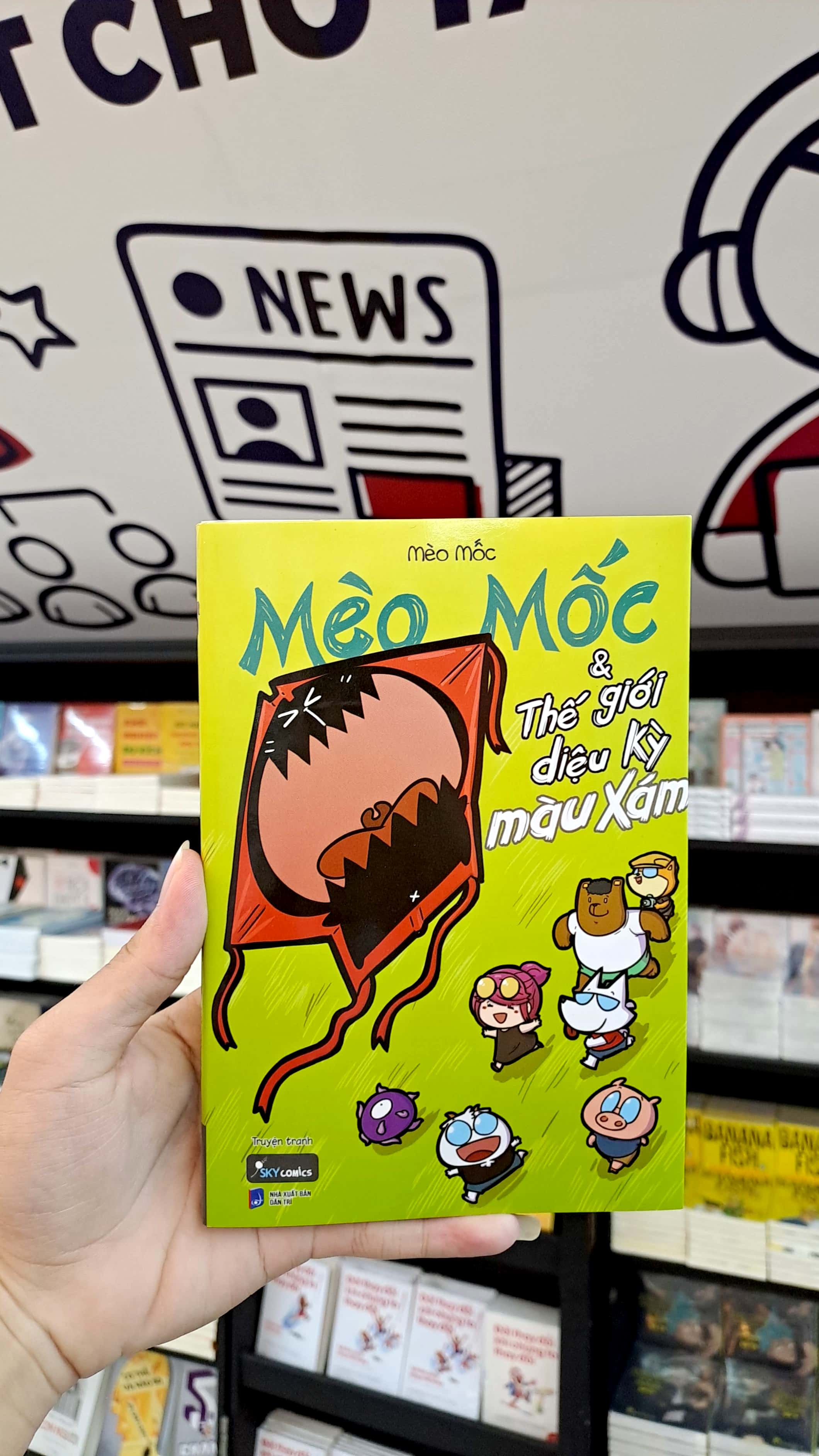 mèo mốc & thế giới diệu kỳ màu xám - Ảnh 10