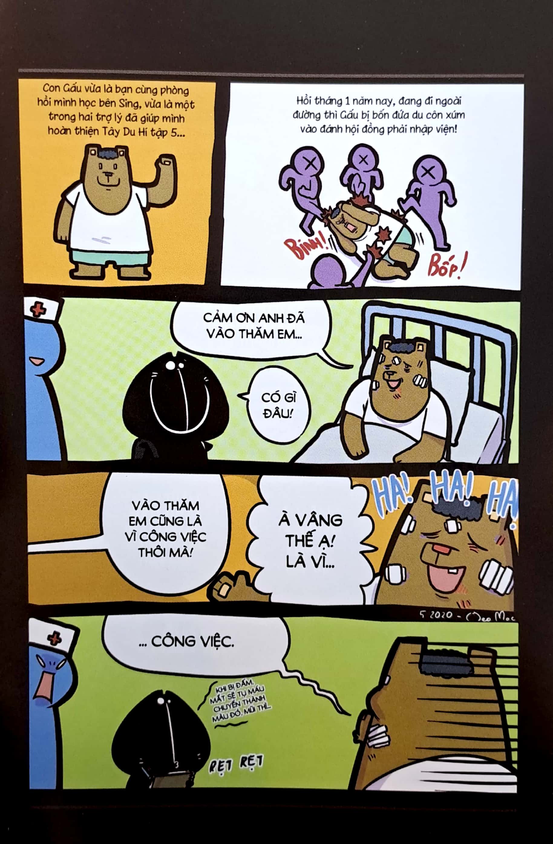 mèo mốc & thế giới diệu kỳ màu xám - Ảnh 8