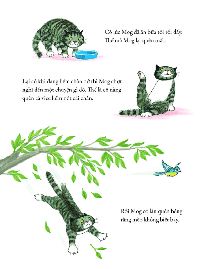 mèo mog mập - cô mèo đãng trí (tái bản 2023) - Ảnh 4