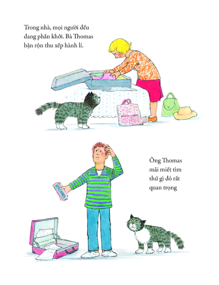 mèo mog mập - cô mèo và bà (tái bản 2023) - Ảnh 4