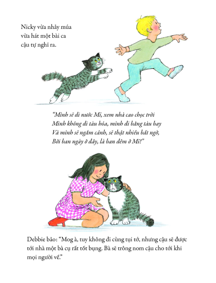 mèo mog mập - cô mèo và bà (tái bản 2023) - Ảnh 5