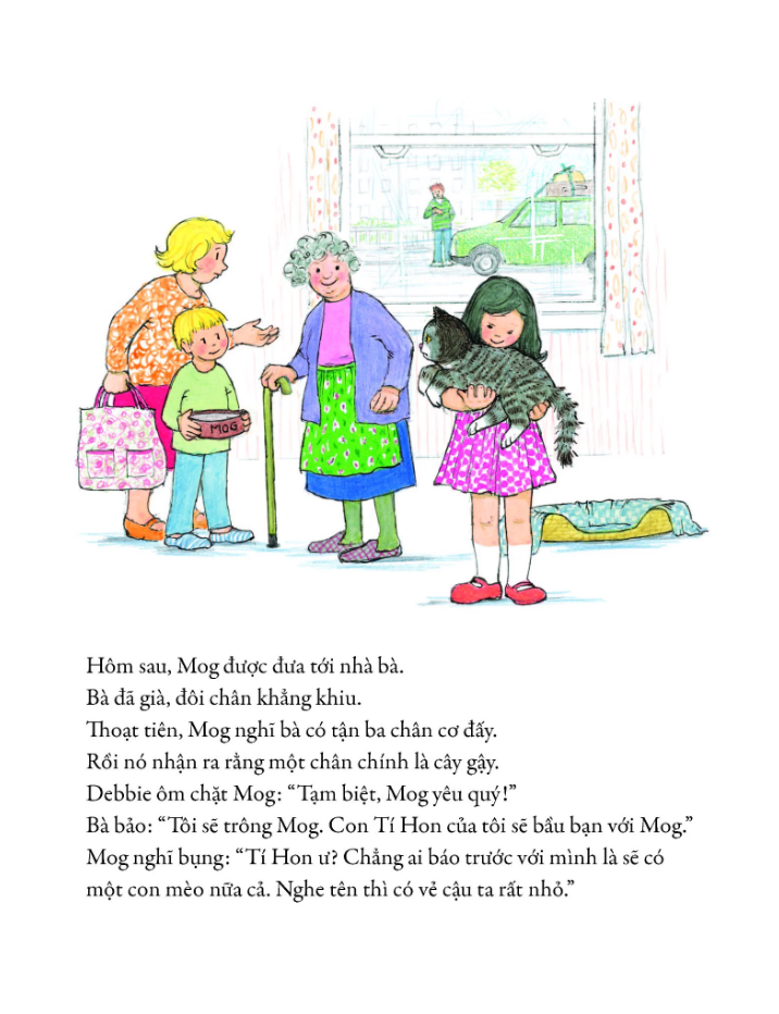 mèo mog mập - cô mèo và bà (tái bản 2023) - Ảnh 6