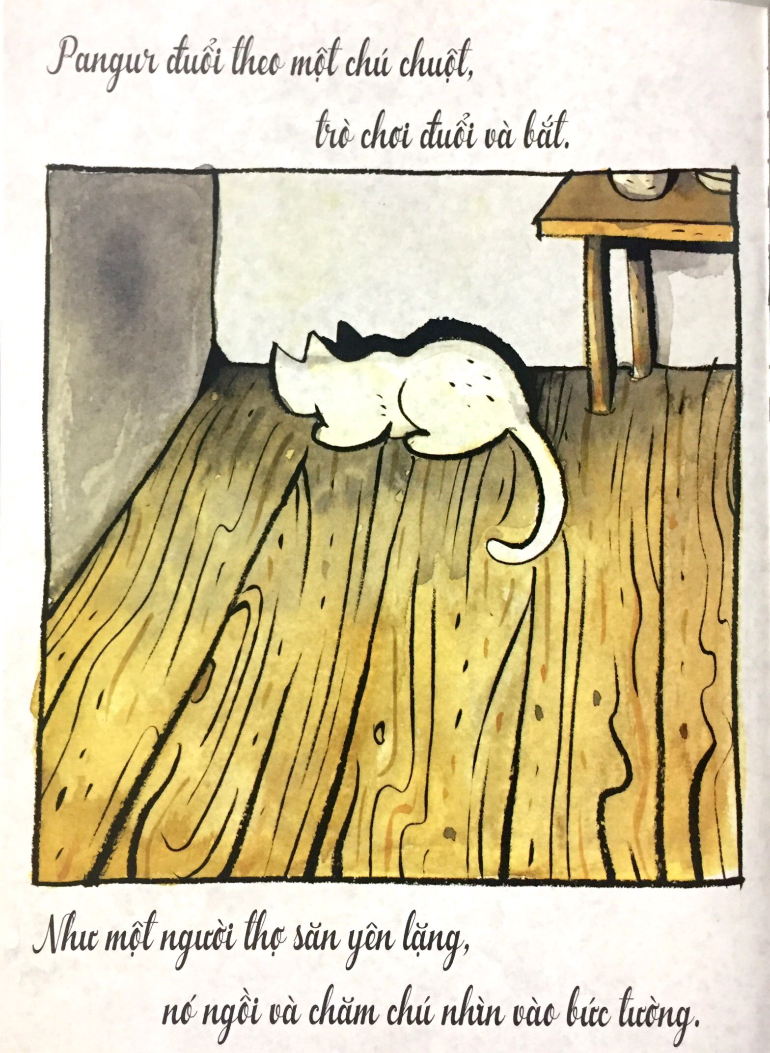 mèo trắng pangur và vị tu sĩ - Ảnh 9