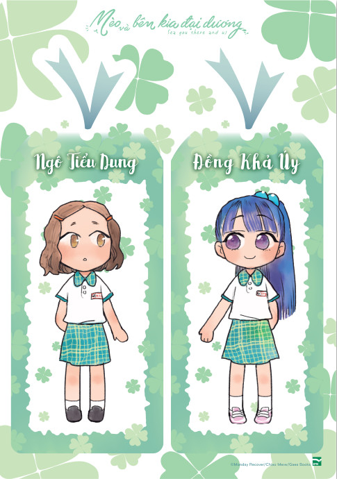 mèo và bên kia đại dương - sea you there and us - bản đặc biệt - tặng kèm 2 bookmark nhựa trong - Ảnh 3