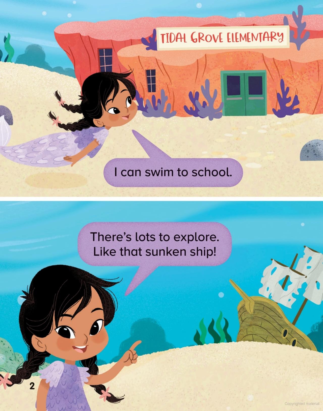 mermaid days - book 1 - the sunken ship - Ảnh 6