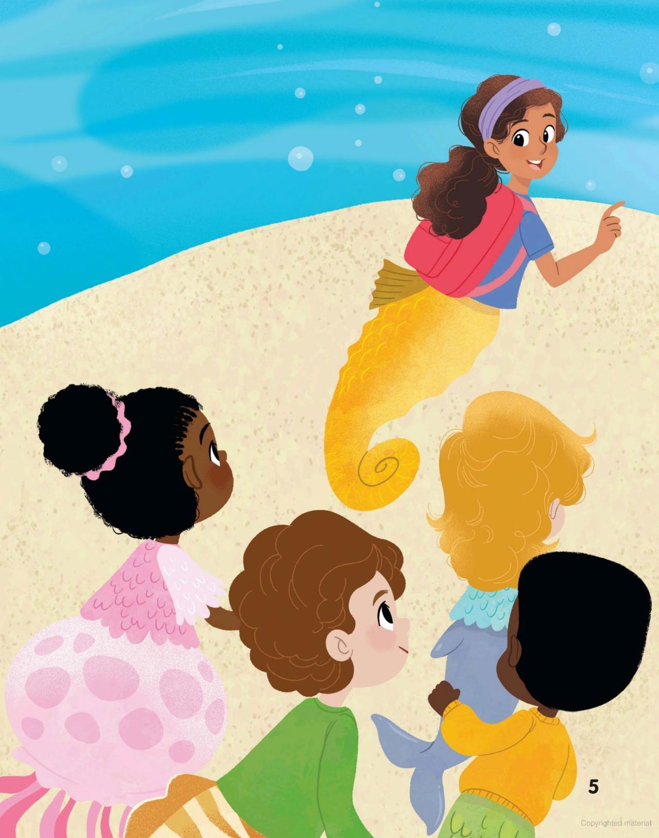 mermaid days - book 2 - the sea monster - Ảnh 10