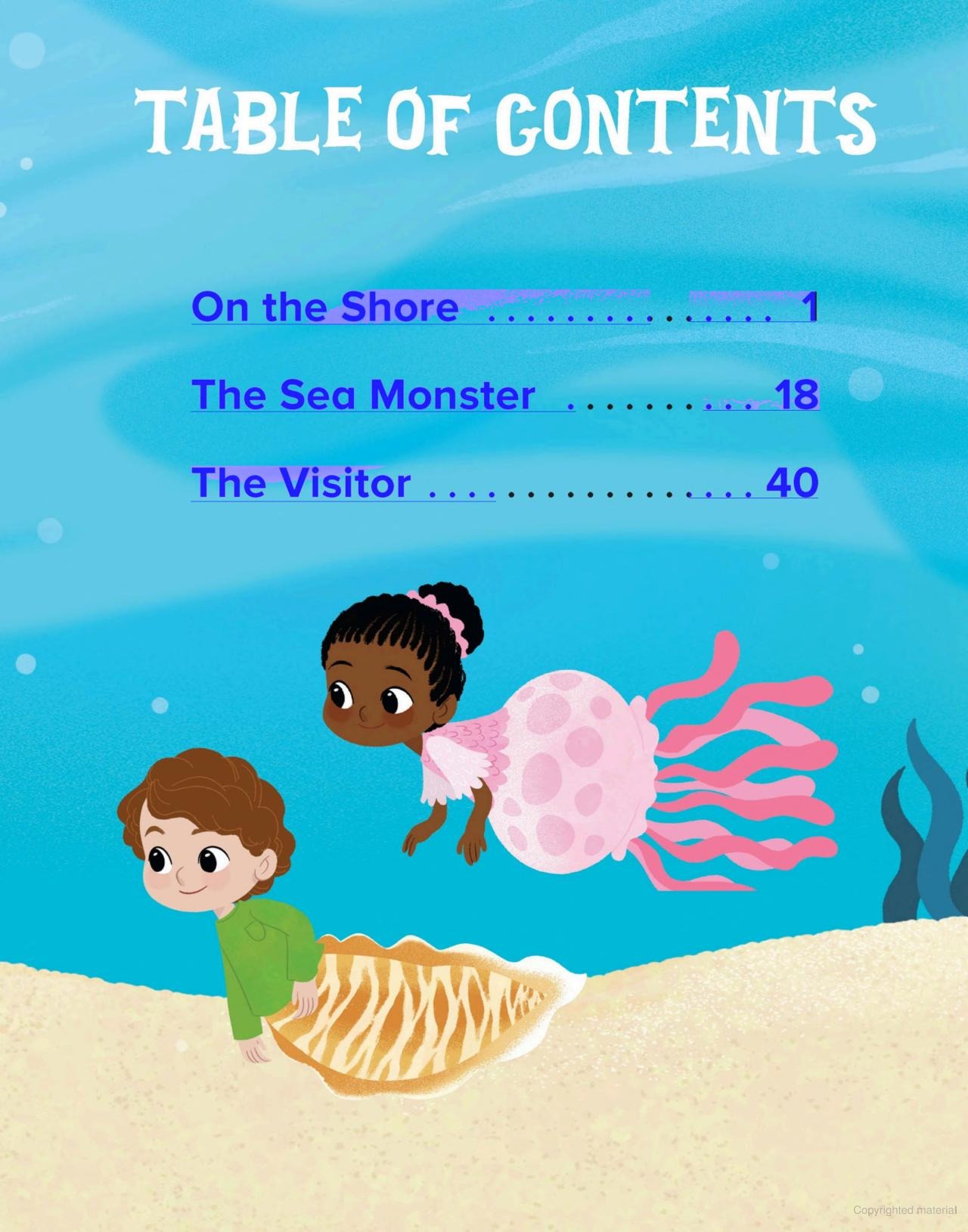 mermaid days - book 2 - the sea monster - Ảnh 3