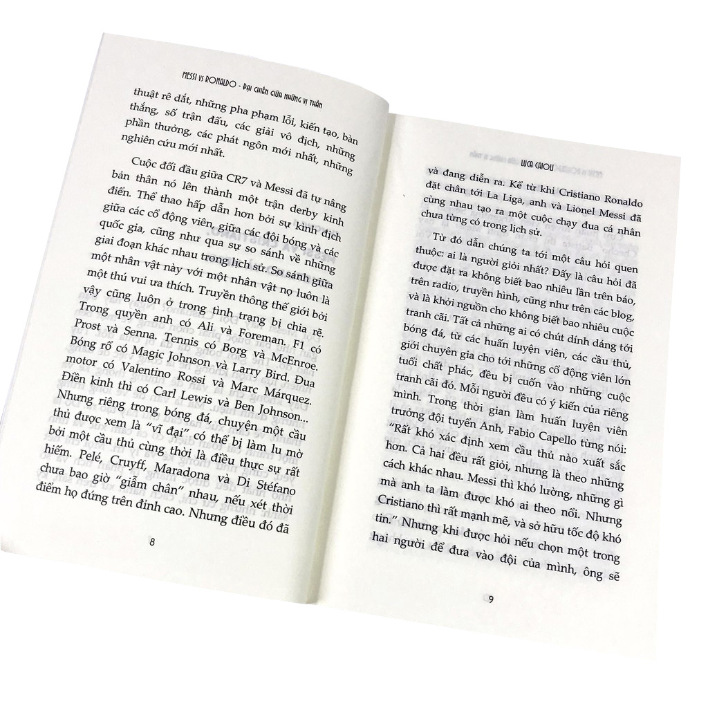 messi vs ronaldo - đại chiến giữa những vị thần (tái bản 2024) - Ảnh 2