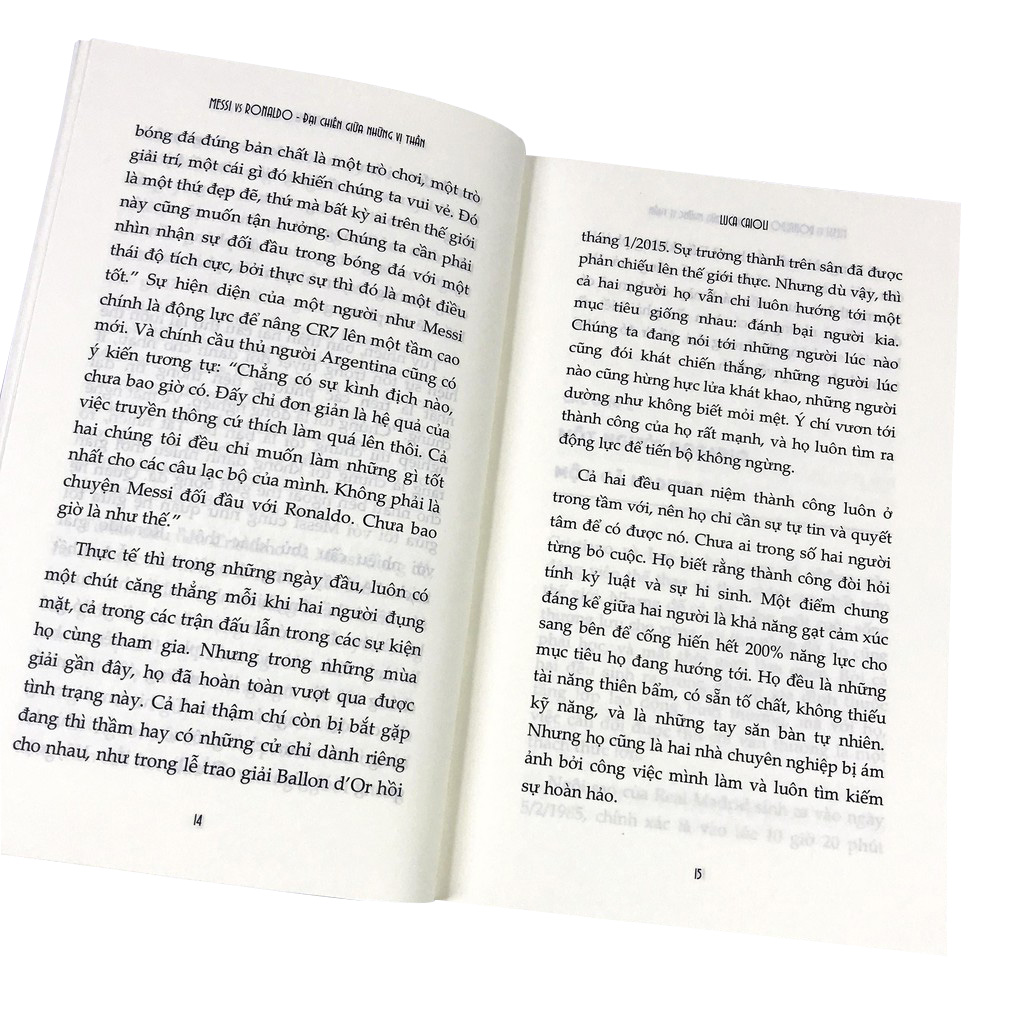 messi vs ronaldo - đại chiến giữa những vị thần (tái bản 2024) - Ảnh 3